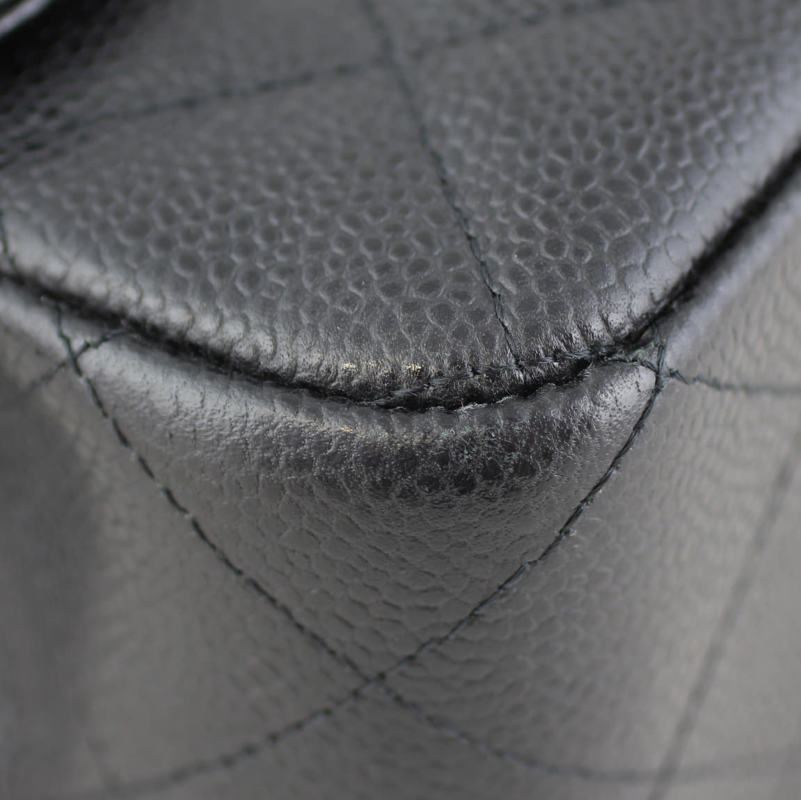 Chanel Classic Single Flap Jumbo | Black Caviar 13 Series