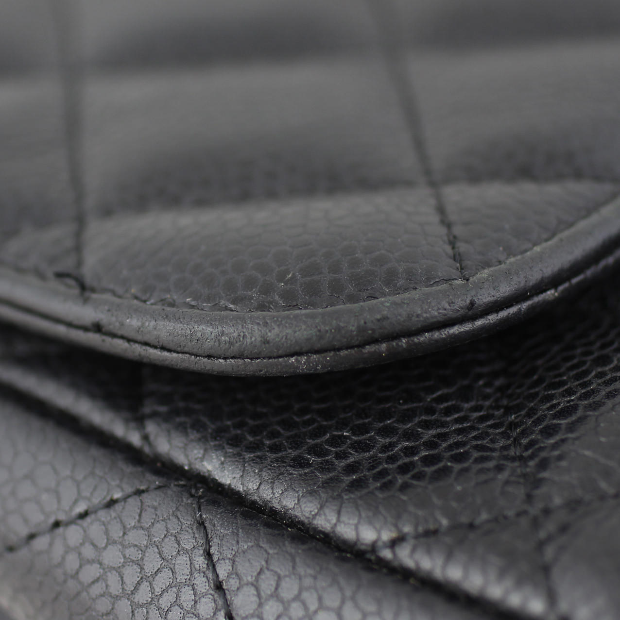 Chanel Classic Single Flap Jumbo | Caviar 13 Series