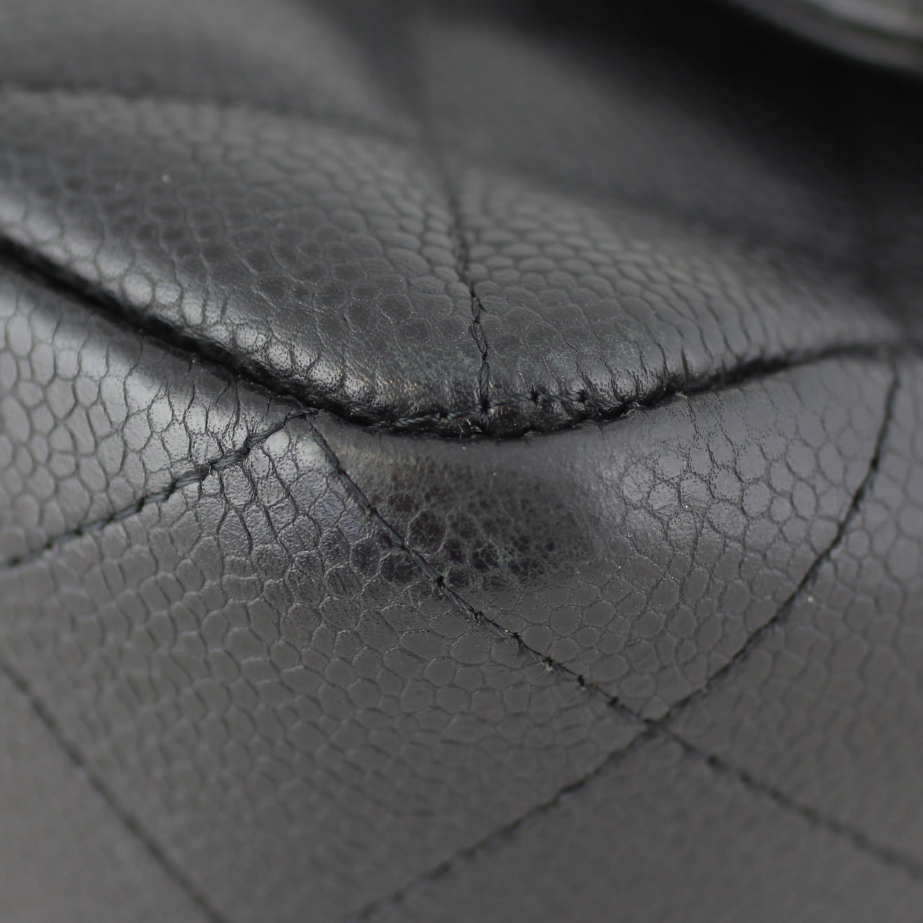 Chanel Classic Single Flap Jumbo | Caviar 13 Series