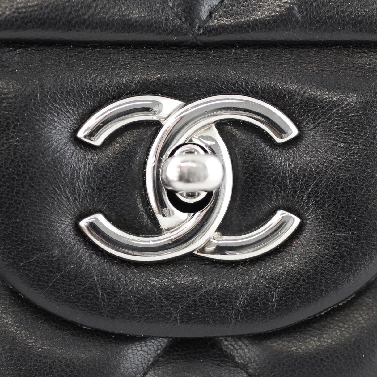 Chanel Classic Single Flap Jumbo | Black Lambskin 13 Series
