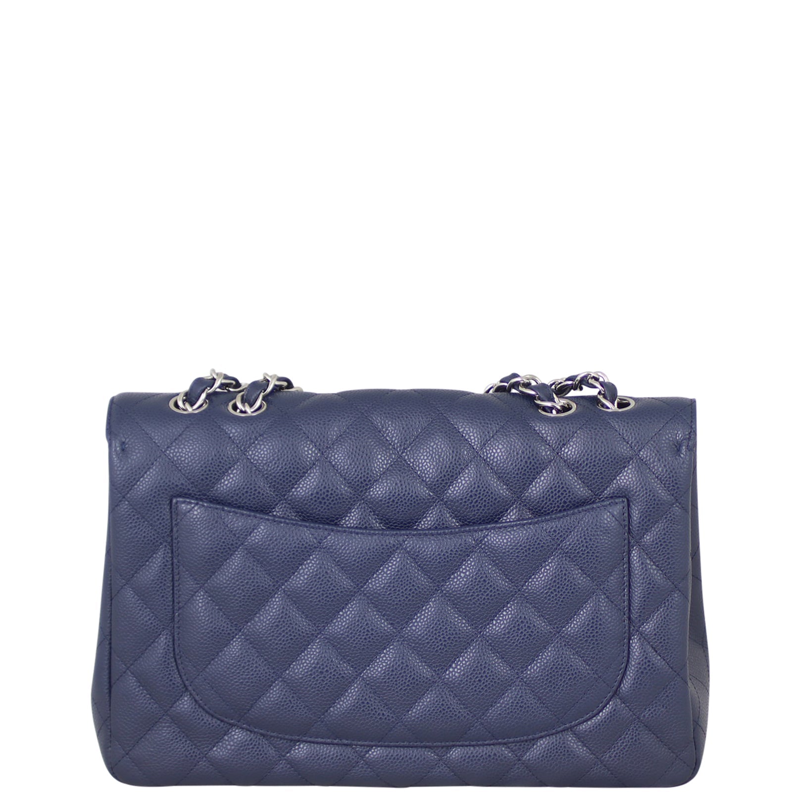 Chanel Classic Single Flap Jumbo | Navy Blue