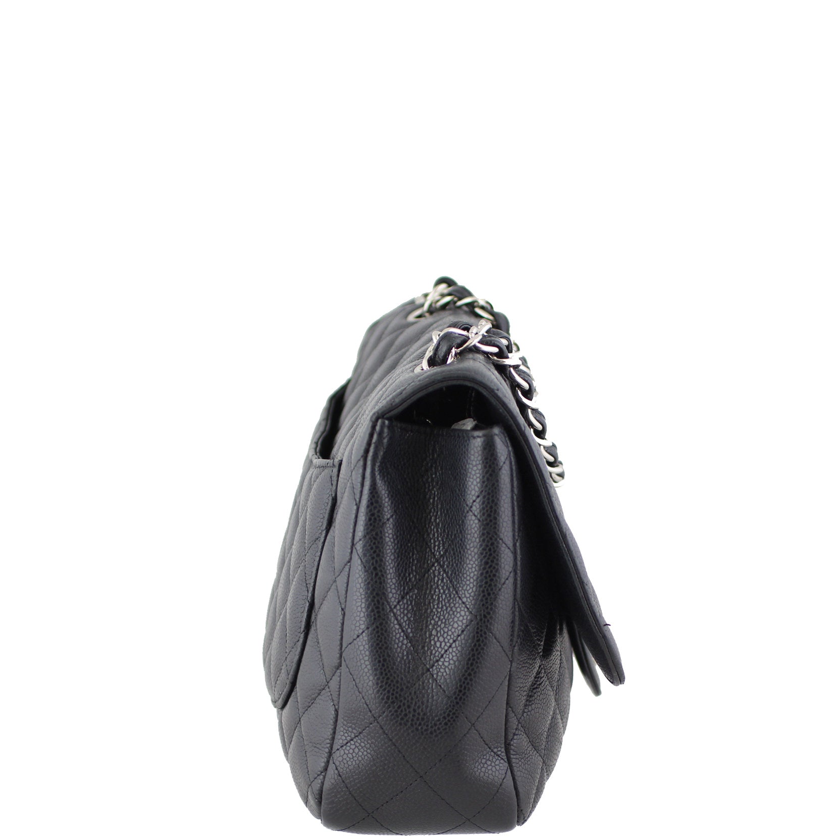 Chanel Classic Single Flap Jumbo | Caviar 13 Series