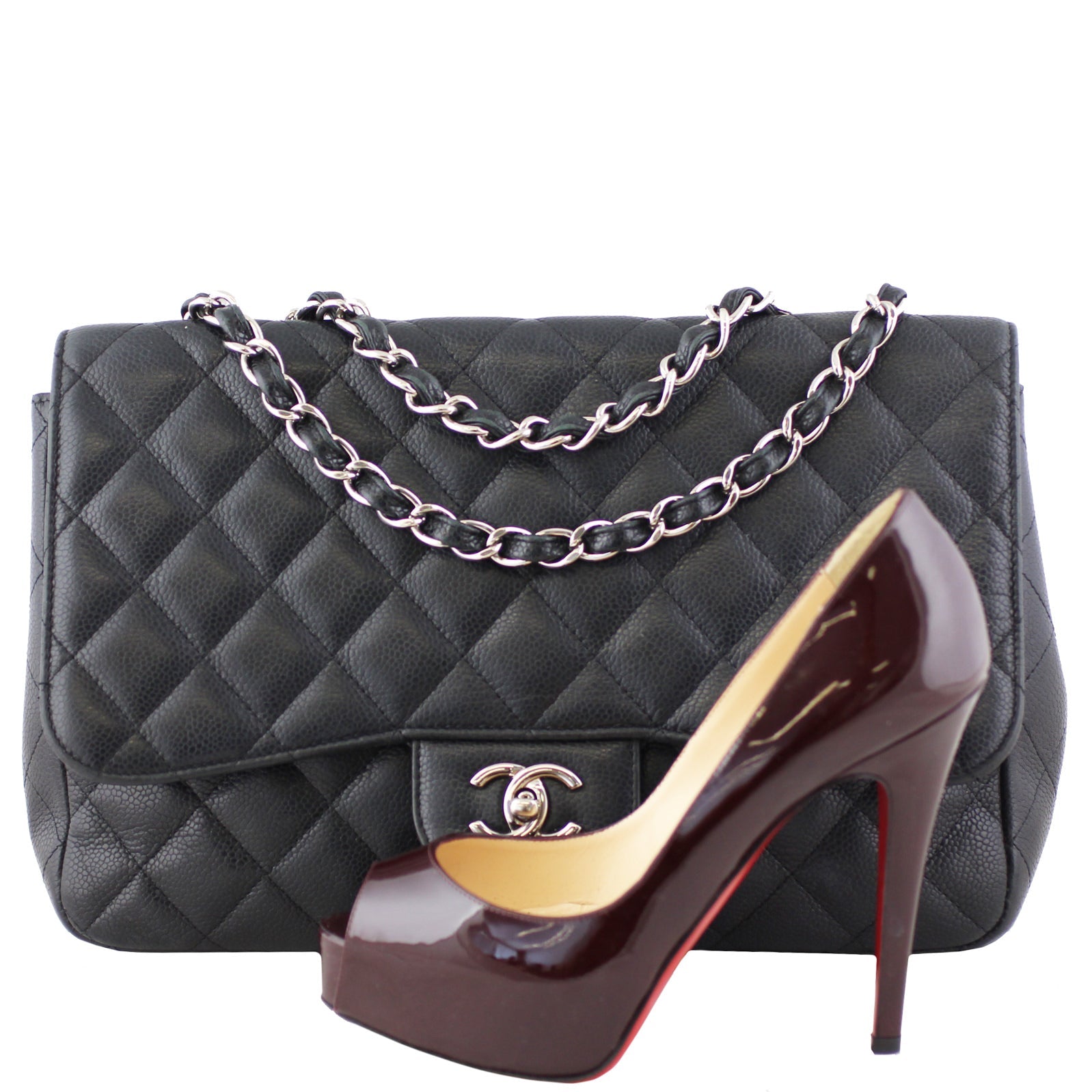 Chanel Classic Single Flap Jumbo | Caviar 13 Series