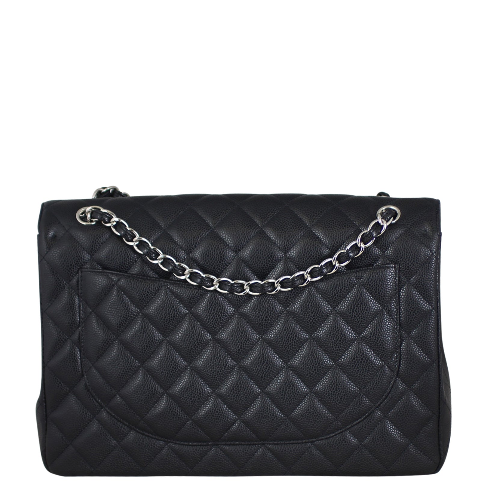 Chanel Classic Single Flap Maxi | Black 13 Series