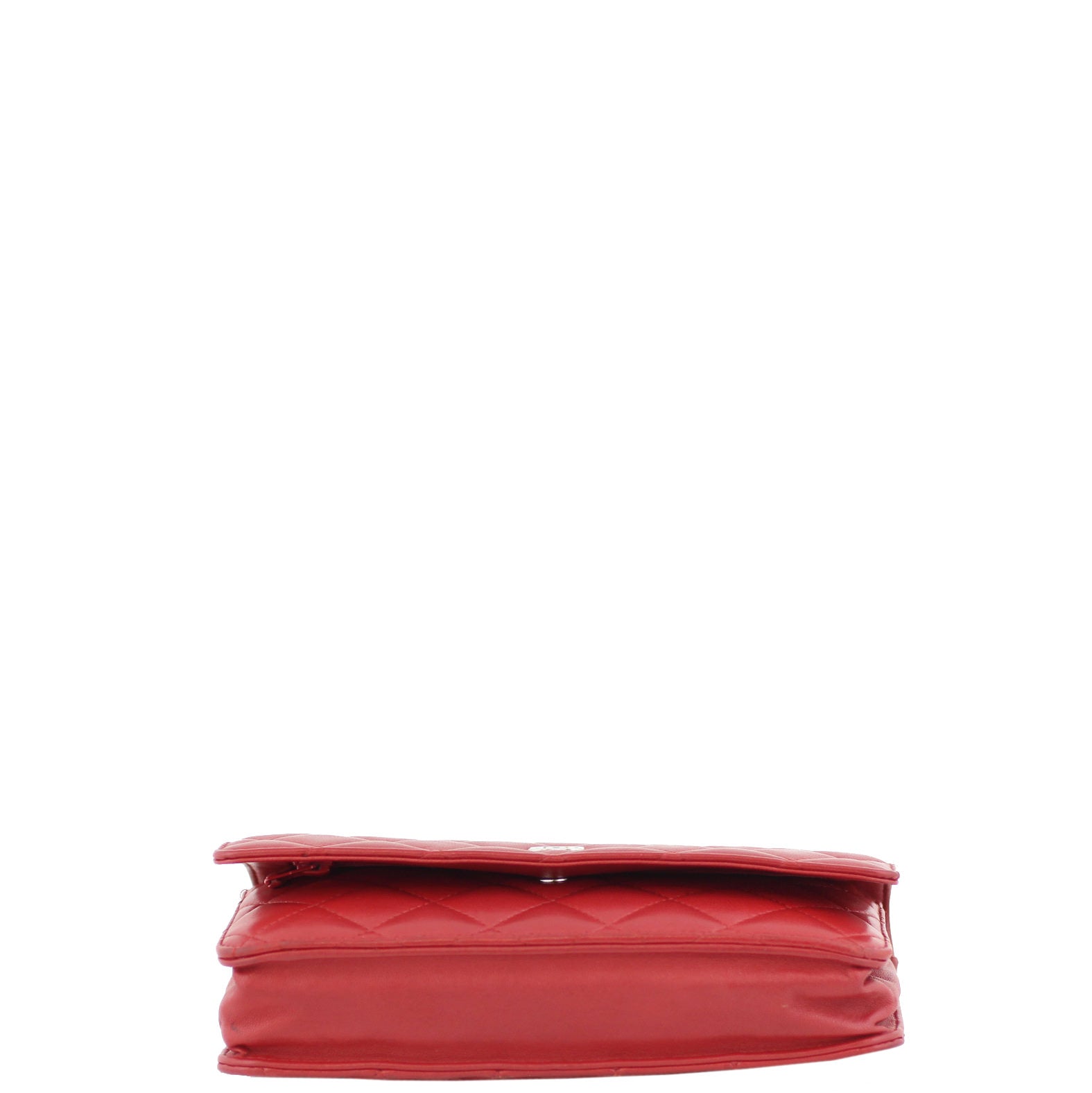 Chanel Classic Wallet on Chain | Red