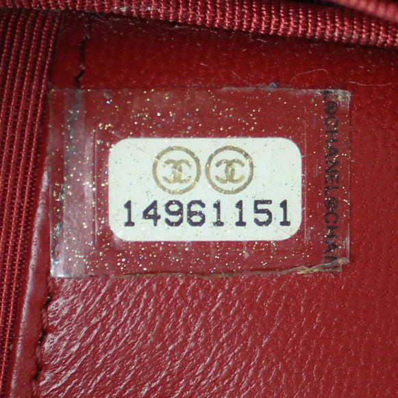 Chanel Classic Wallet on Chain | Red