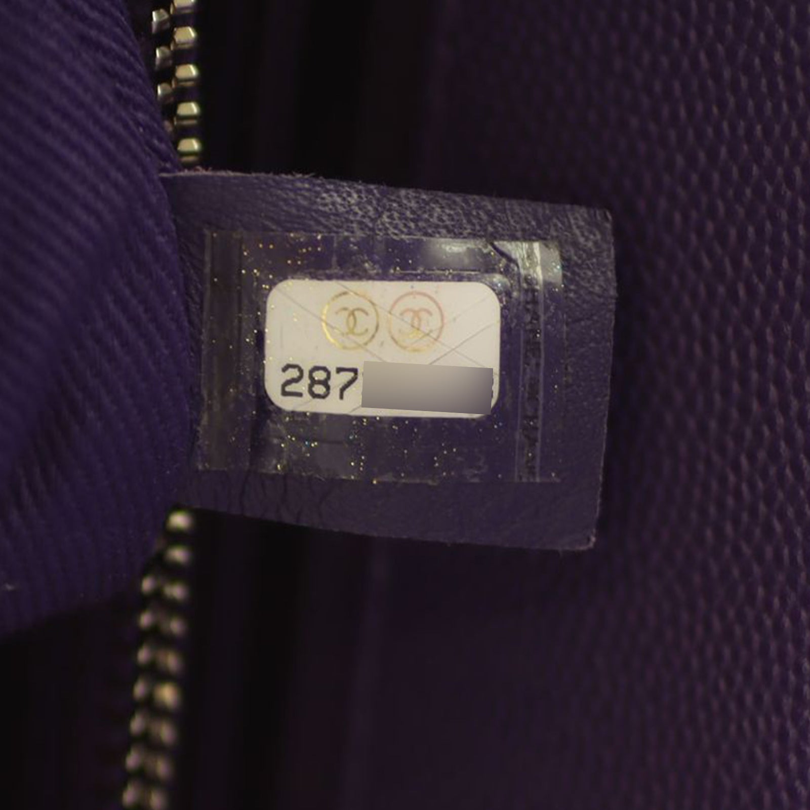 Chanel Coco Top Handle Medium Bag | Rich Purple