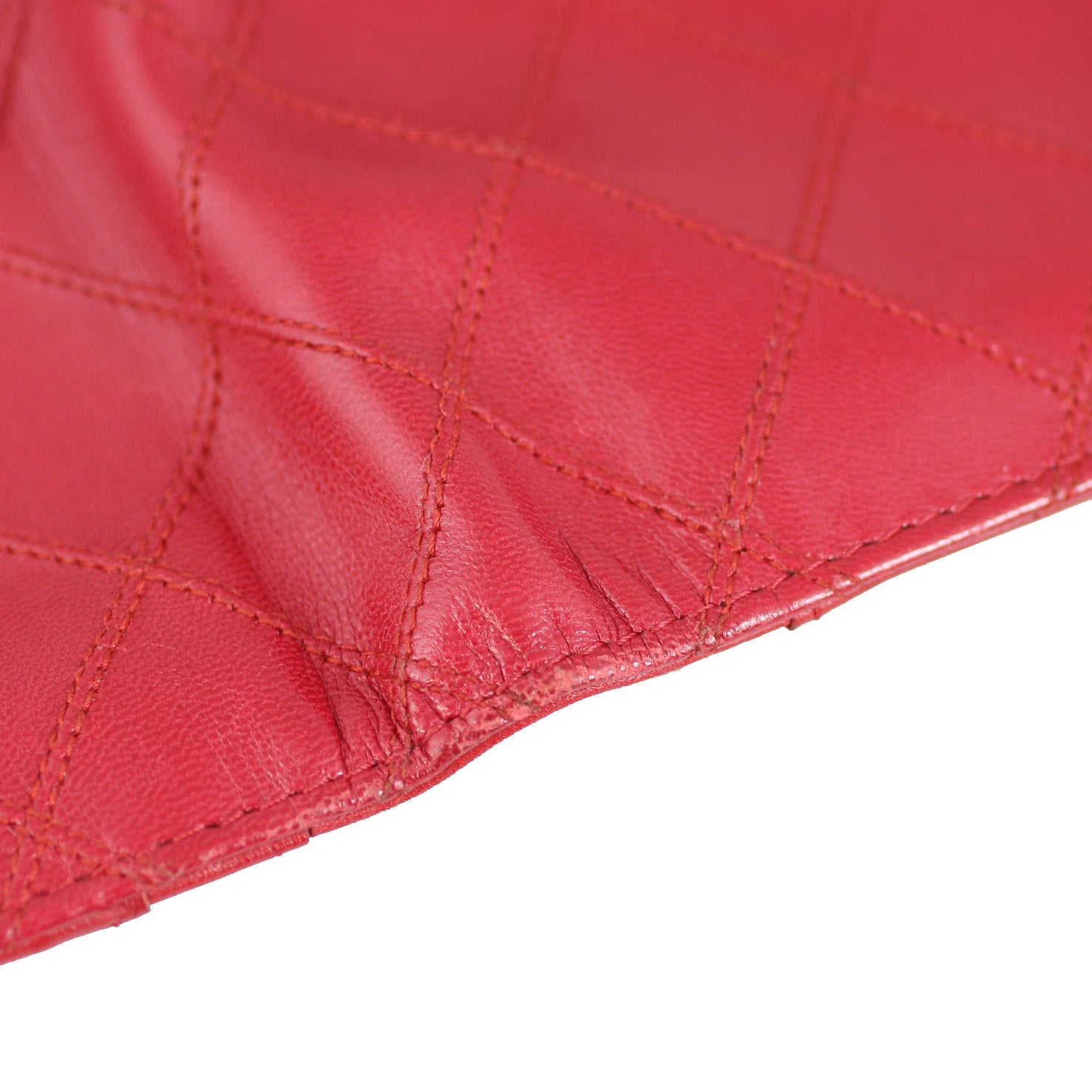 Chanel Double Stitch Yen Wallet
