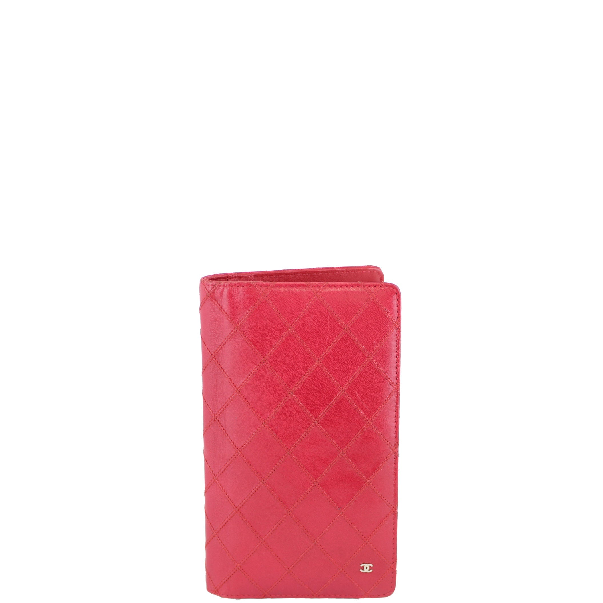 Chanel Double Stitch Yen Wallet