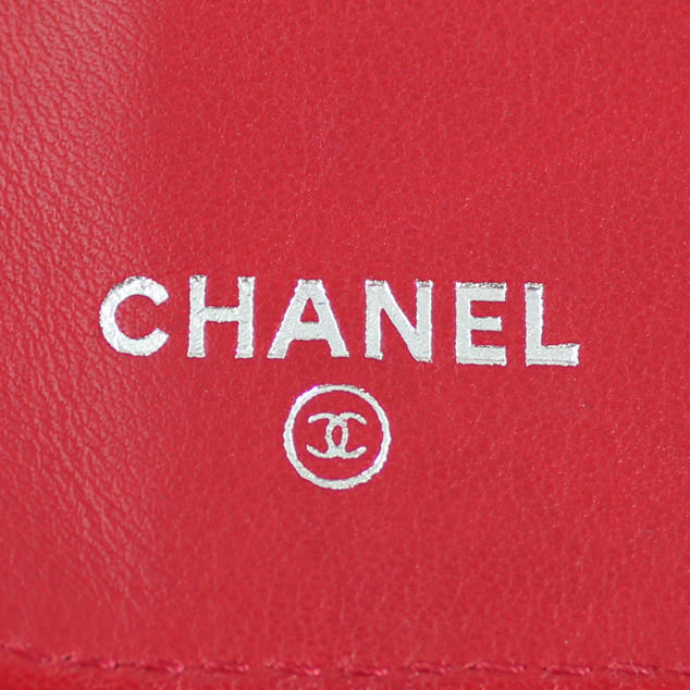 Chanel Double Stitch Yen Wallet