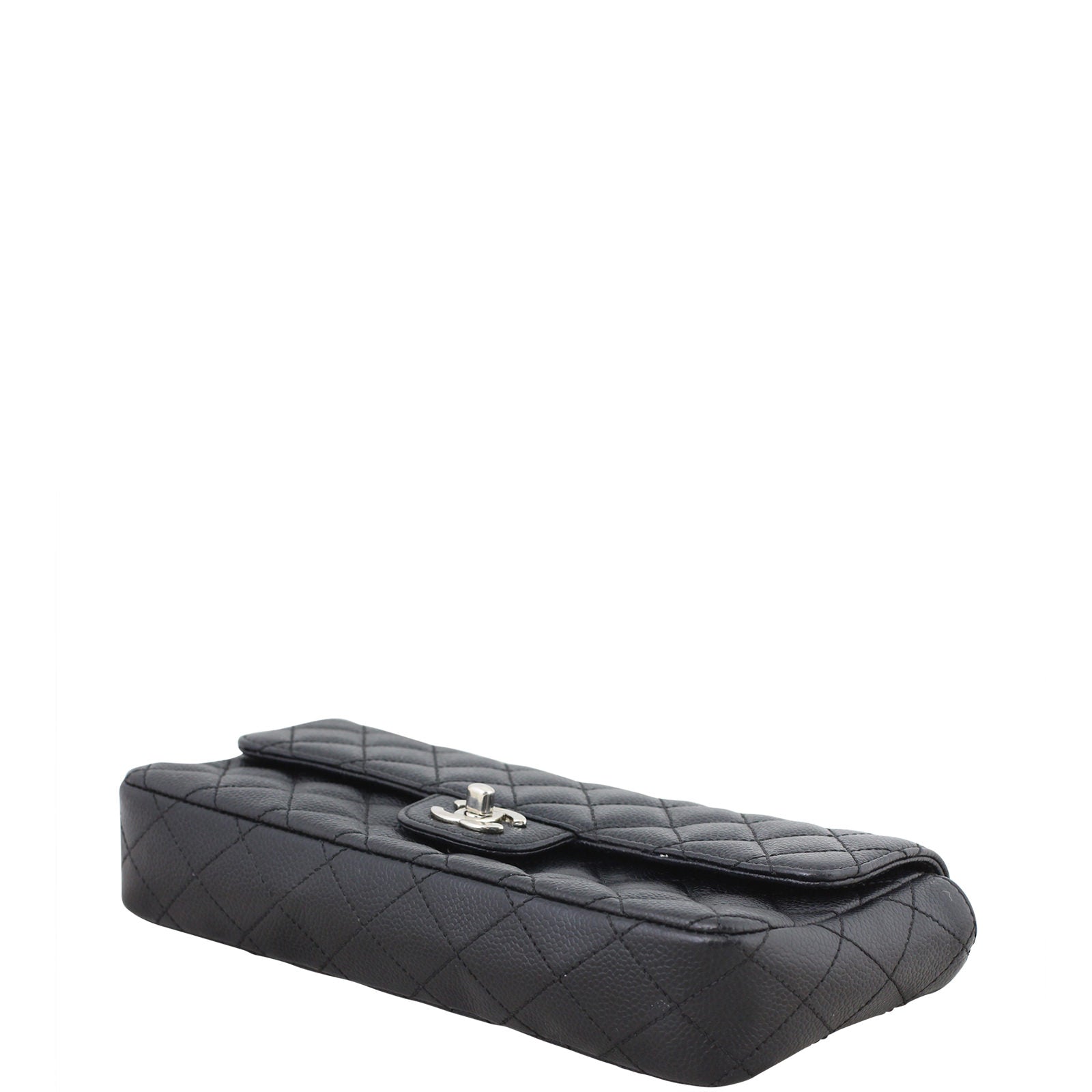 Chanel East West Flap Bag | Caviar