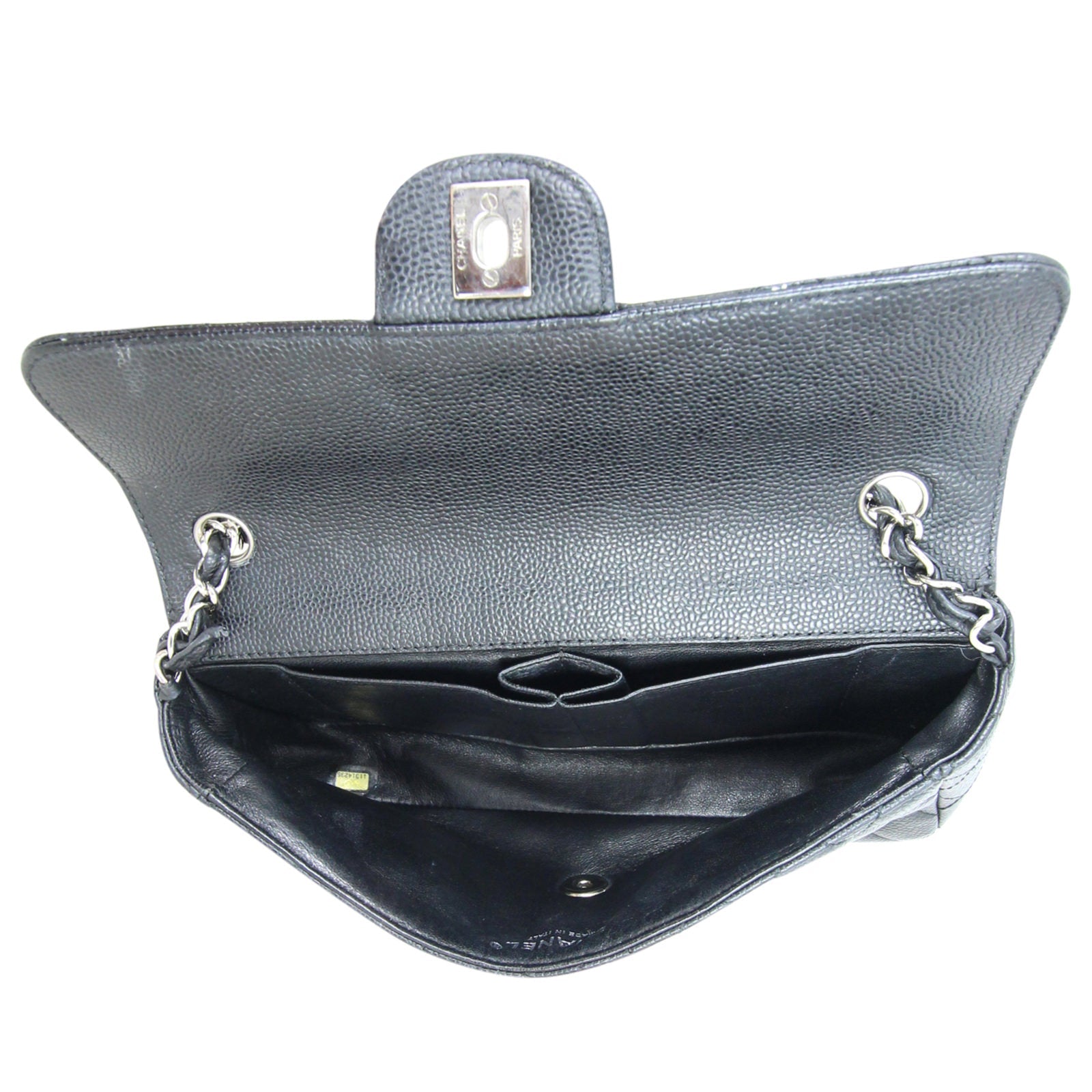 Chanel East West Flap Bag | Caviar