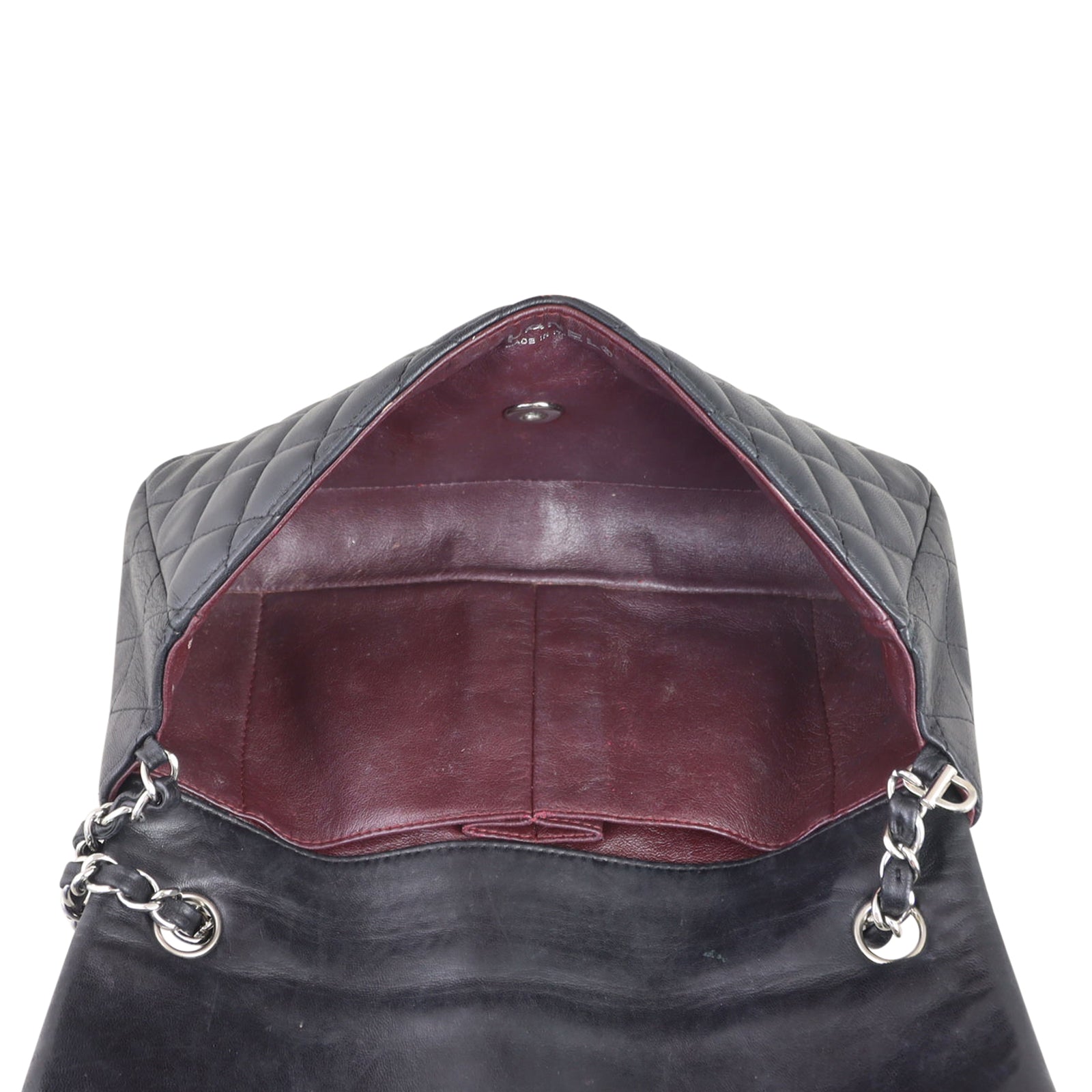 Chanel East West Flap Bag | Black
