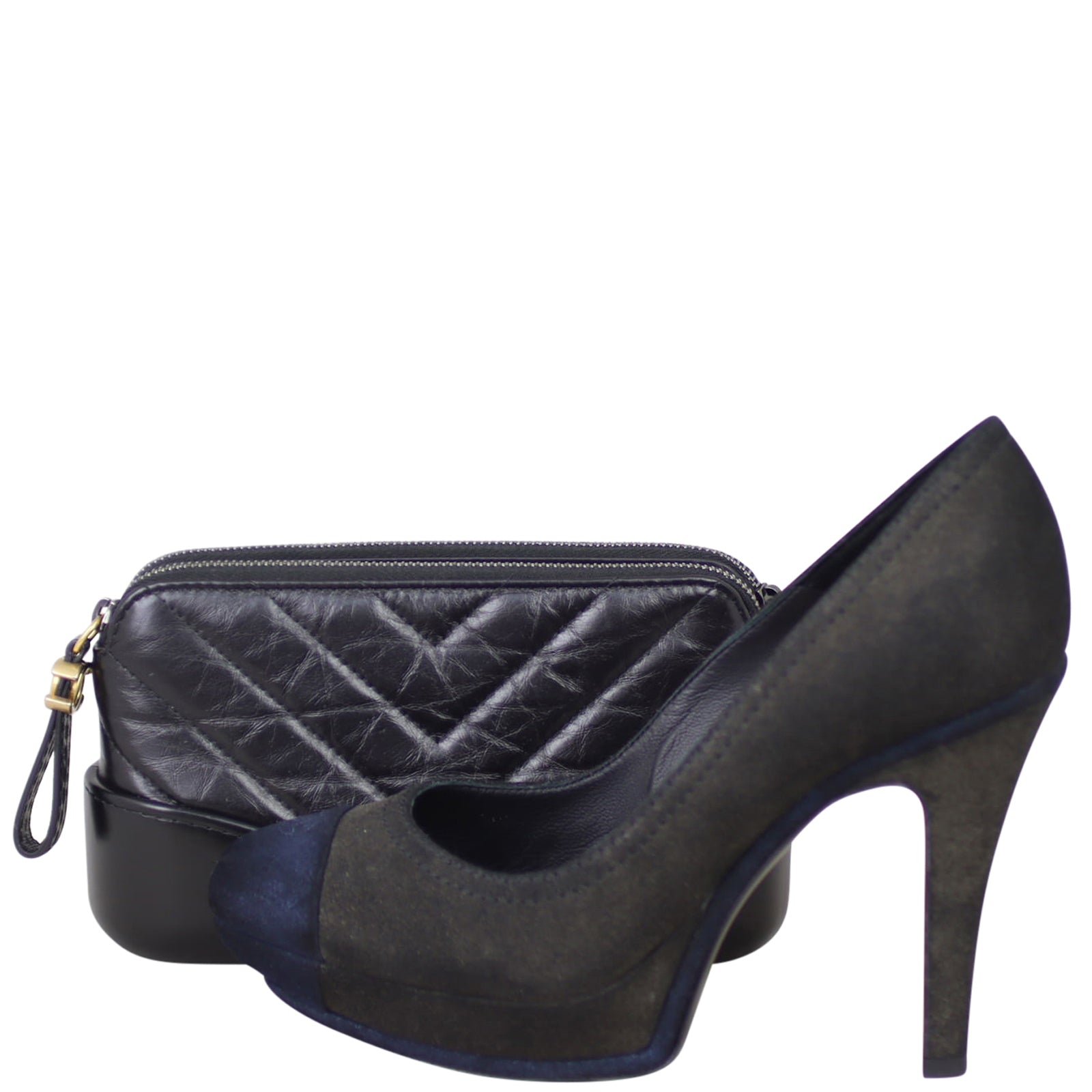 Chanel Gabrielle Clutch with Chain | Black