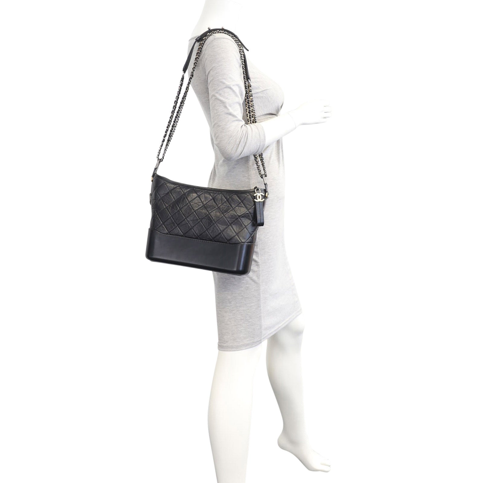 Chanel Gabrielle Quilted Hobo Large