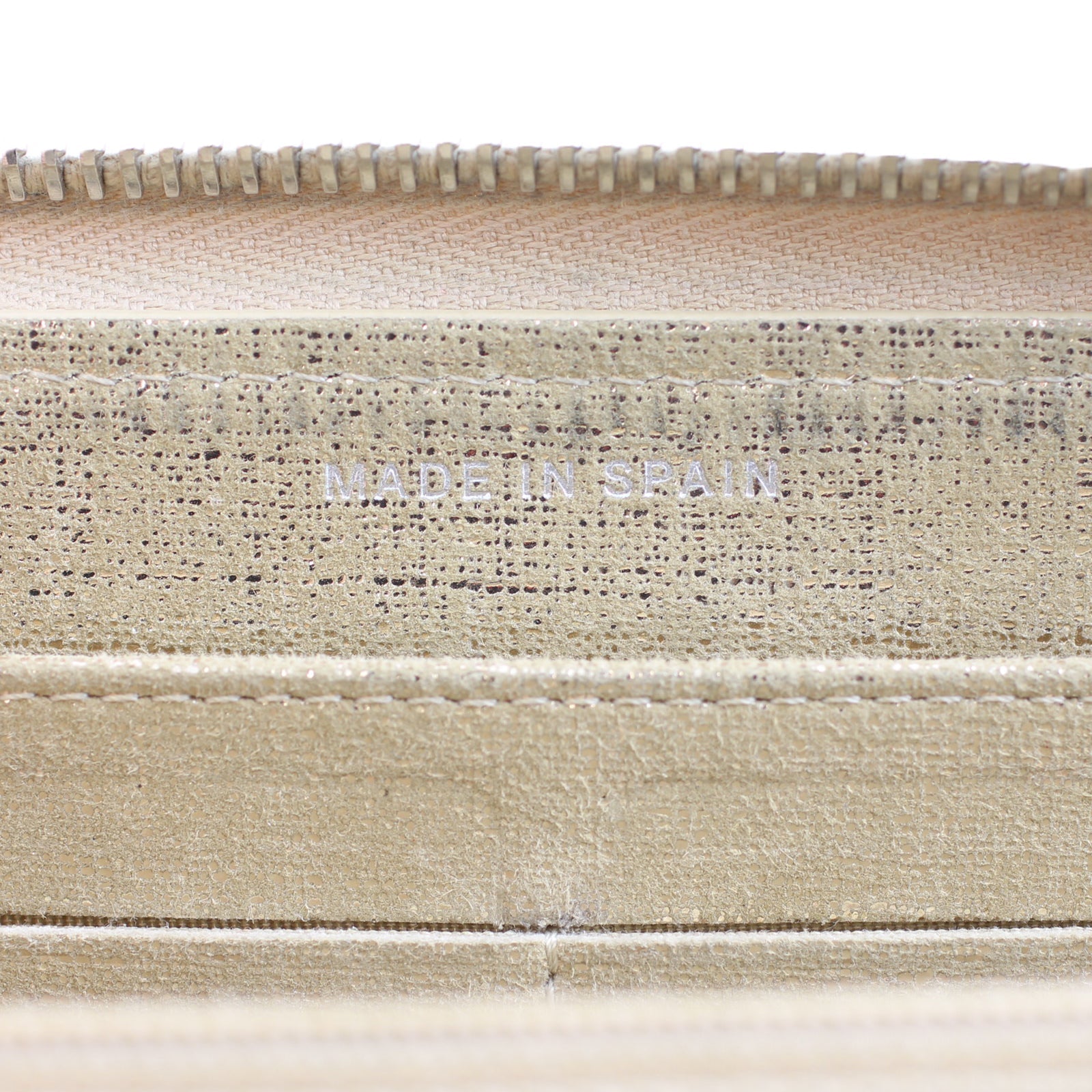Chanel Iridescent Goatskin Zippy Wallet