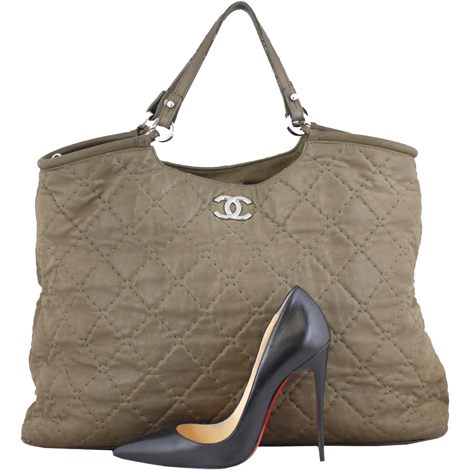 Chanel Iridescent Sea Hit Tote Large