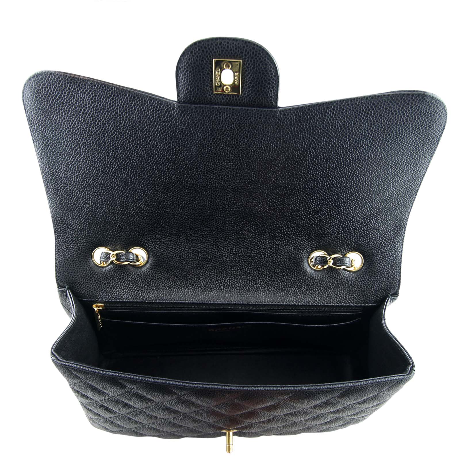 Chanel Classic Single Flap Jumbo | Black GHW 13 Series