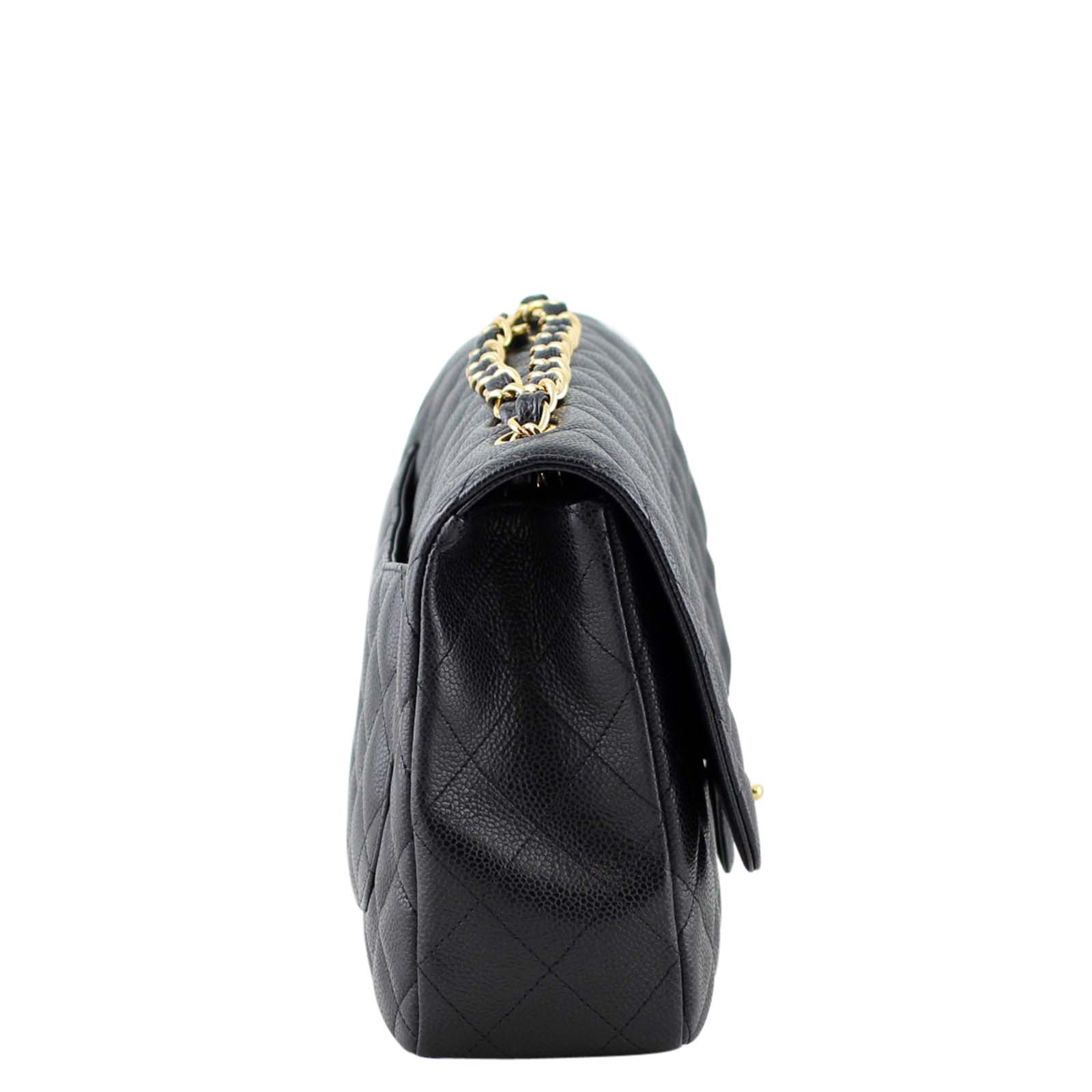 Chanel Classic Single Flap Jumbo | Black GHW 13 Series