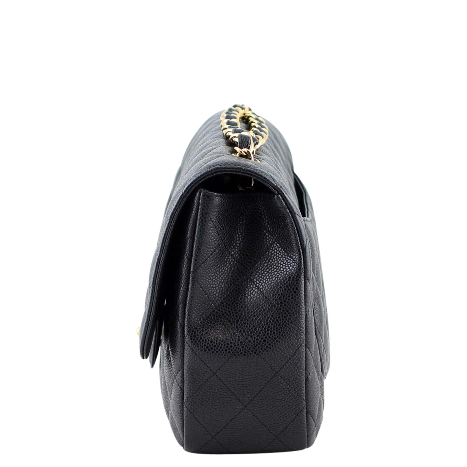 Chanel Classic Single Flap Jumbo | Black GHW 13 Series