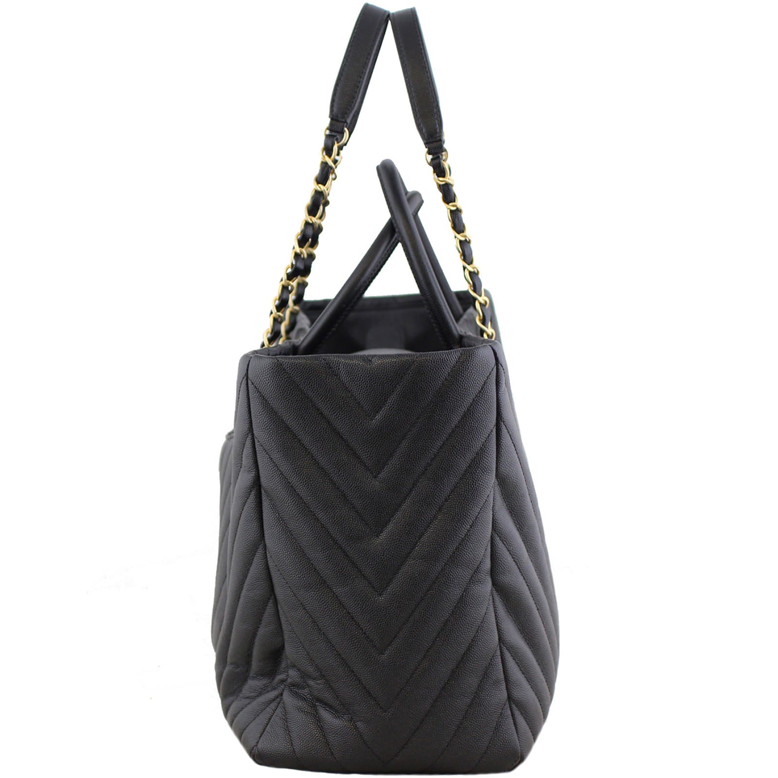 Chanel Chevron Large Shopping Bag