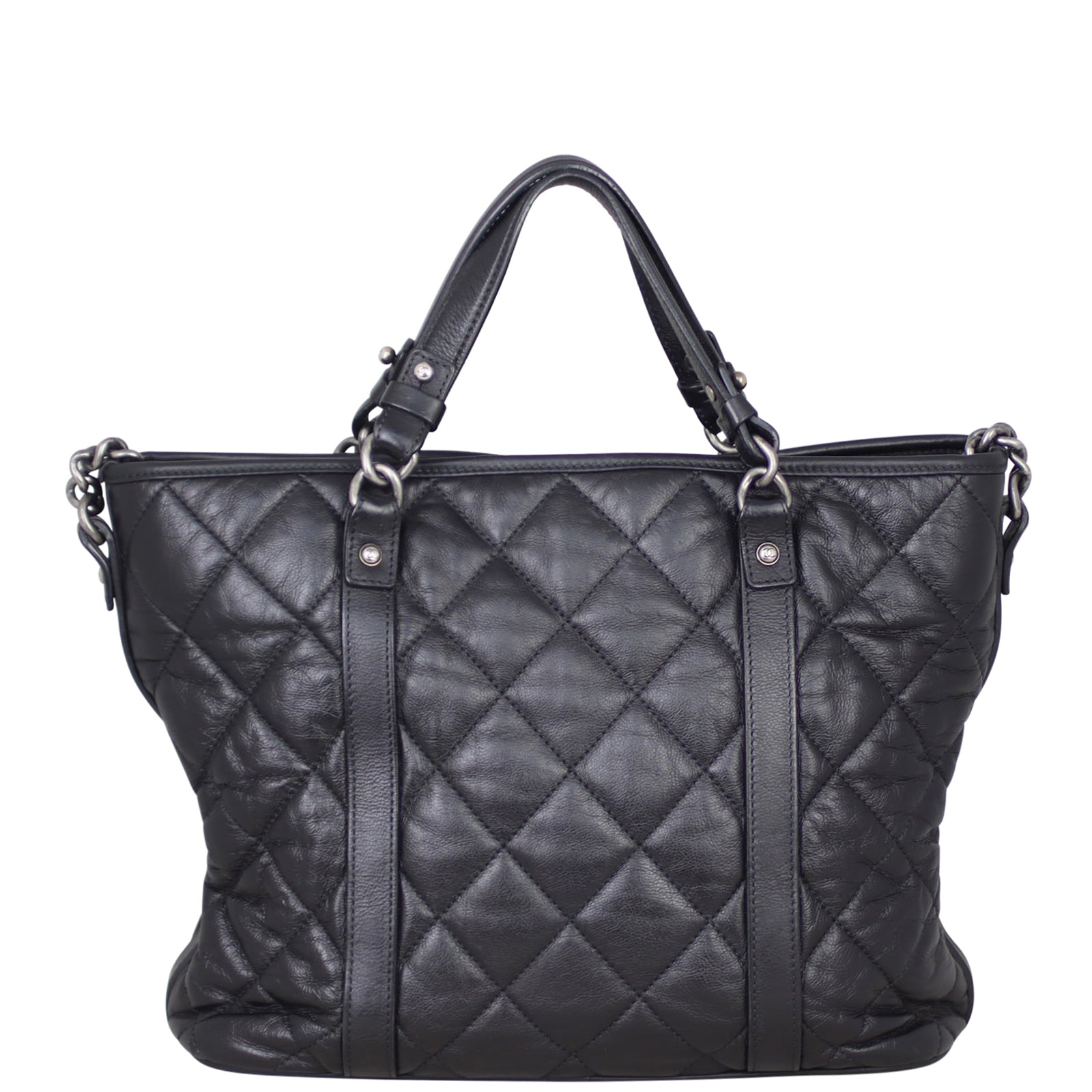 Chanel CC Two Way Shopping Tote