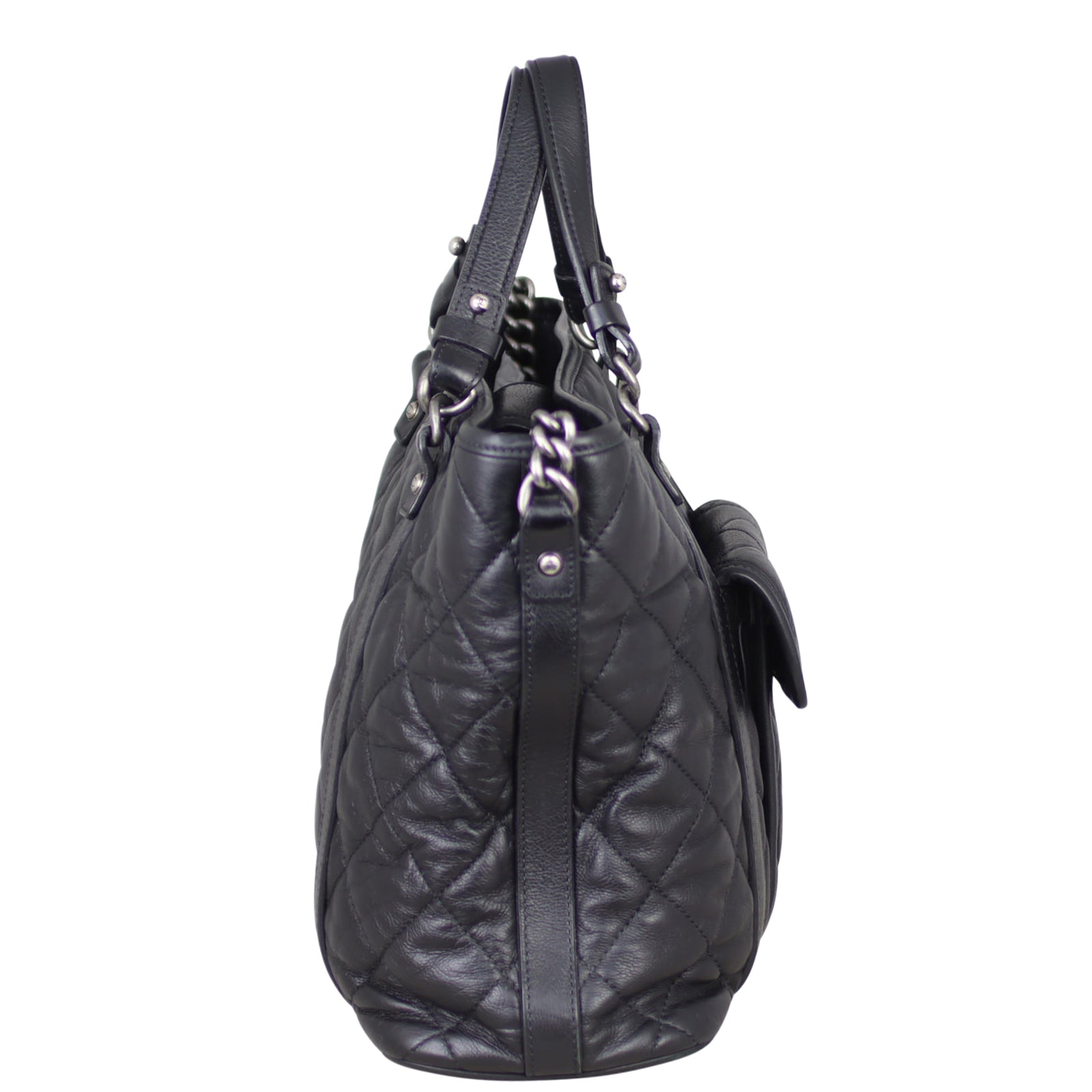 Chanel CC Two Way Shopping Tote