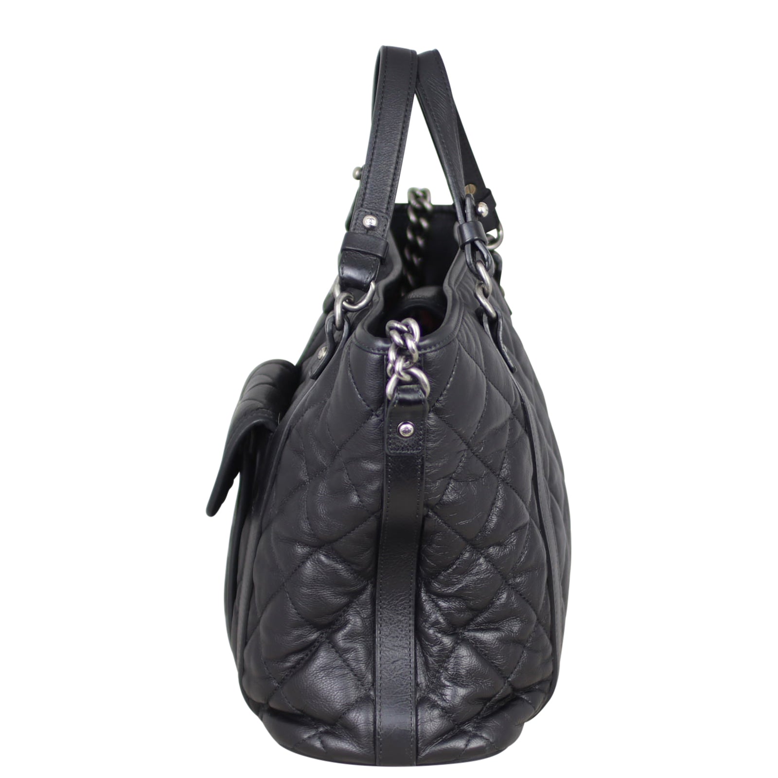 Chanel CC Two Way Shopping Tote