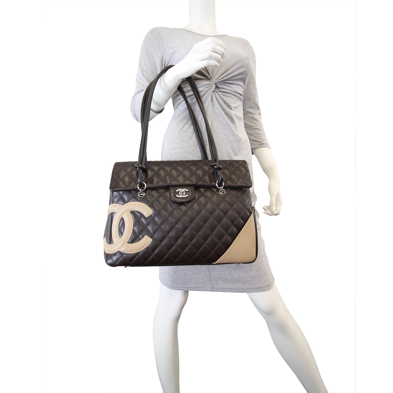 Chanel Ligne Cambon Flap Tote Large