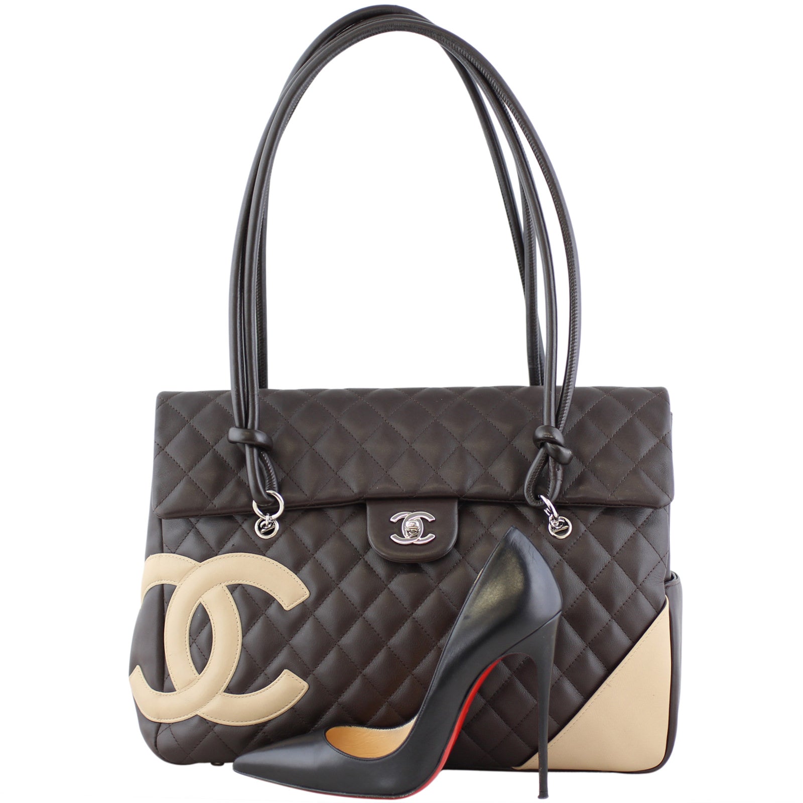 Chanel Ligne Cambon Flap Tote Large