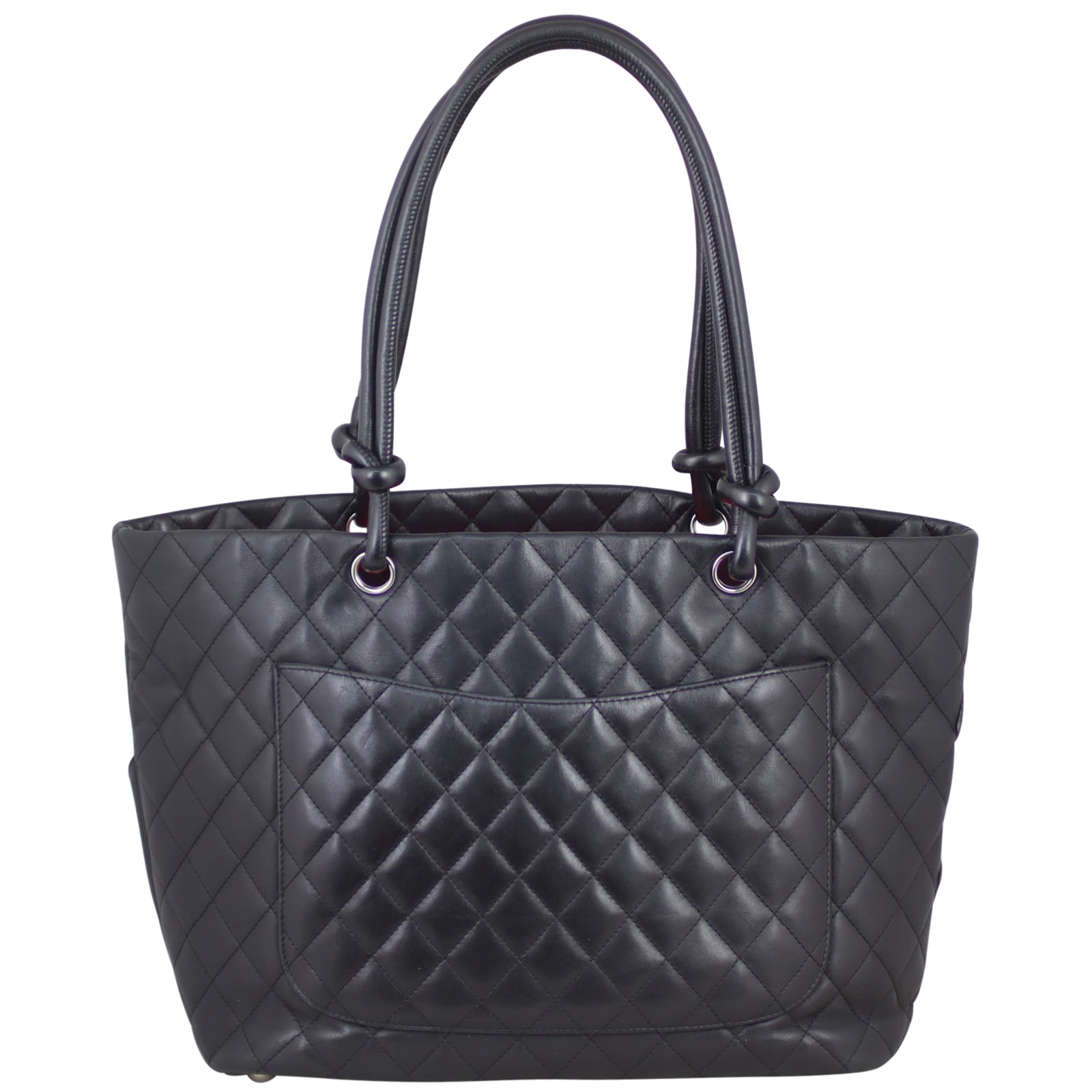 Chanel Ligne Cambon Large Tote | Silver Hardware