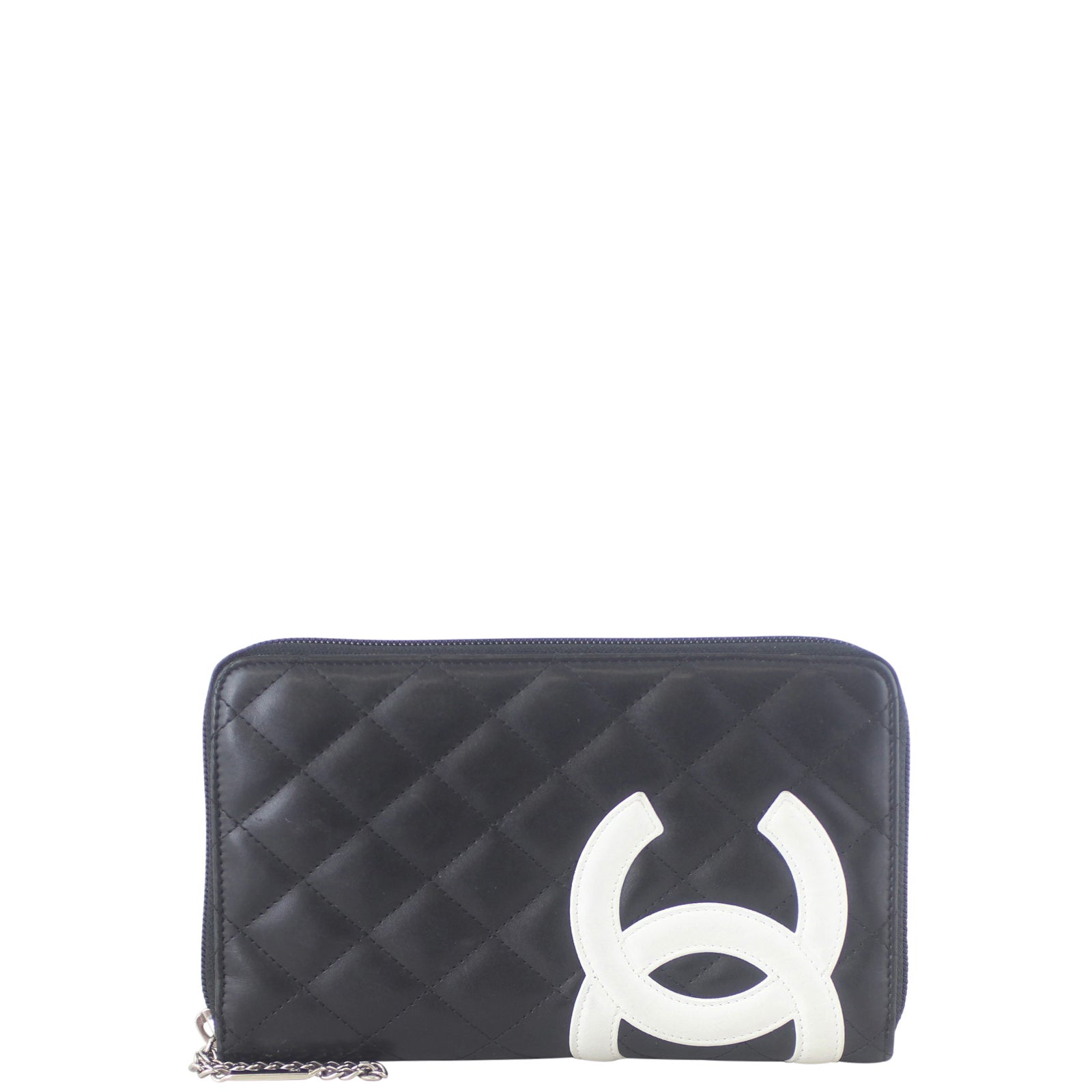Chanel Ligne Cambon Zip Around Organiser