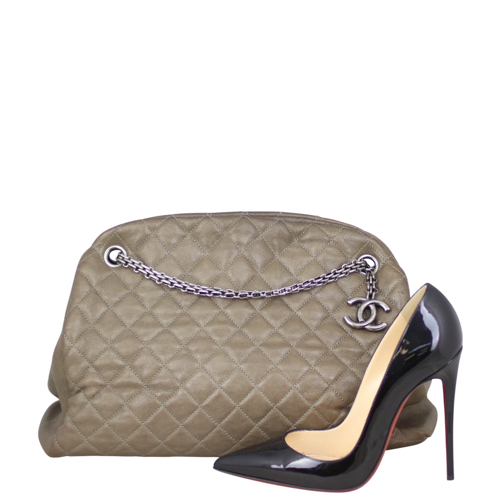 Chanel Just Mademoiselle Bowler Bag Large