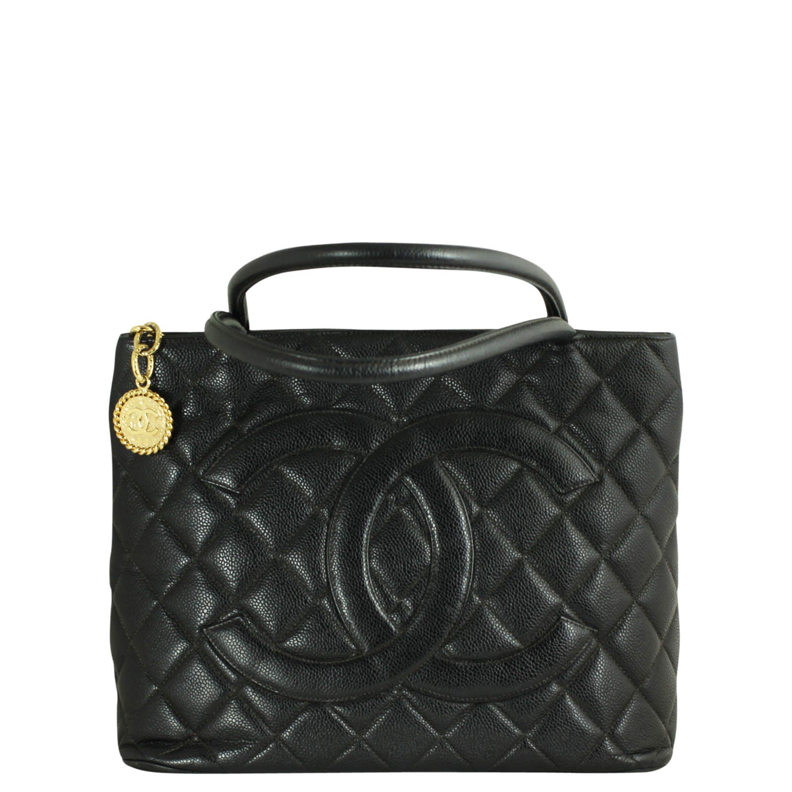 Chanel Medallion Tote | Black 7 Series