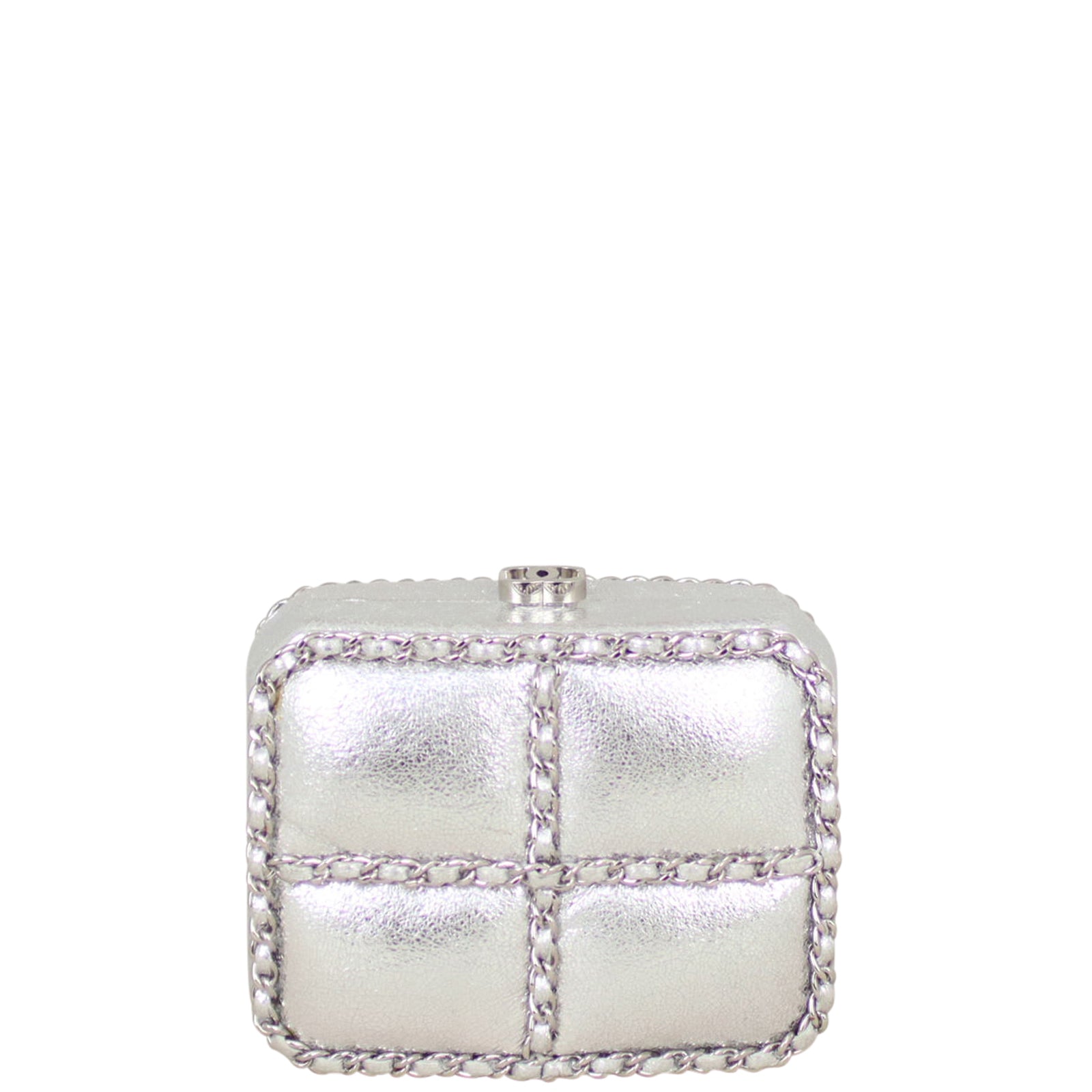 Chanel Box Minaudiere Chain Shoulder Bag