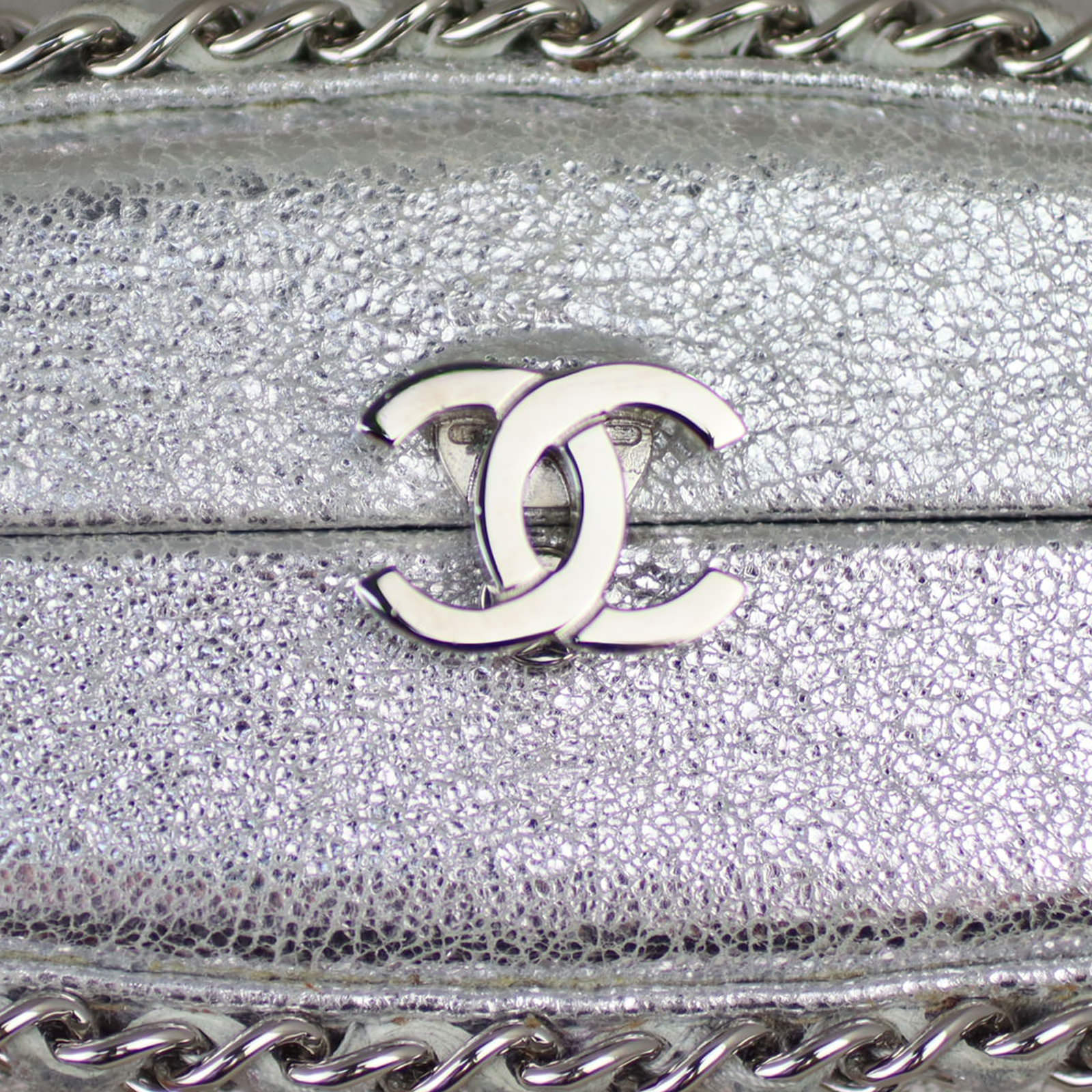 Chanel Box Minaudiere Chain Shoulder Bag