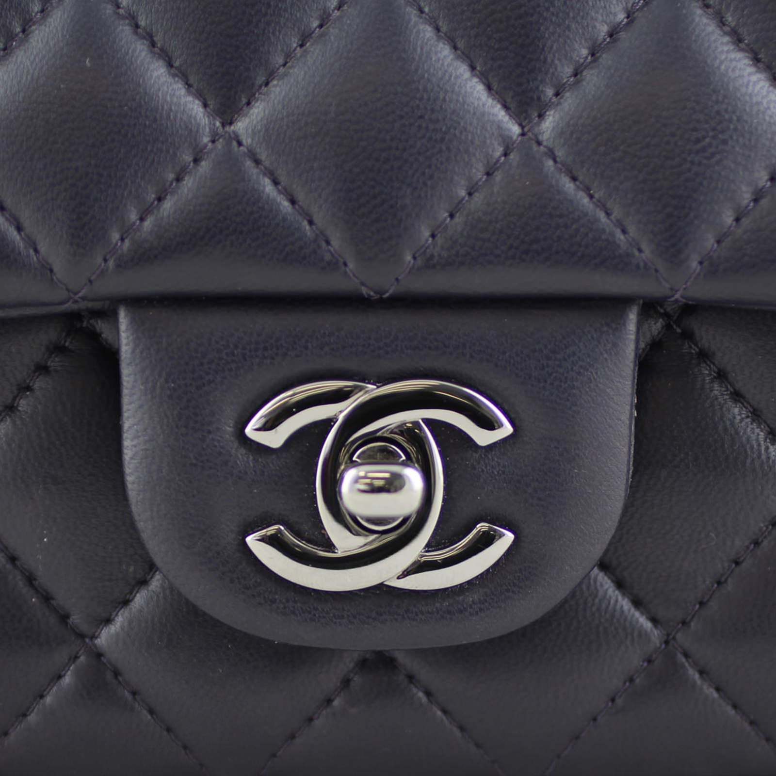 Chanel Classic Flap Mini Rectangular Bag | Deep Purple