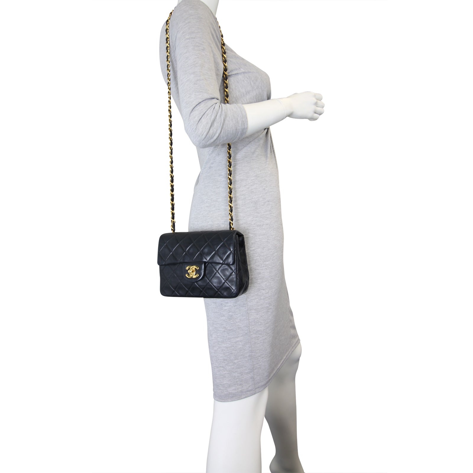 Chanel Vintage Mini Square Classic Flap