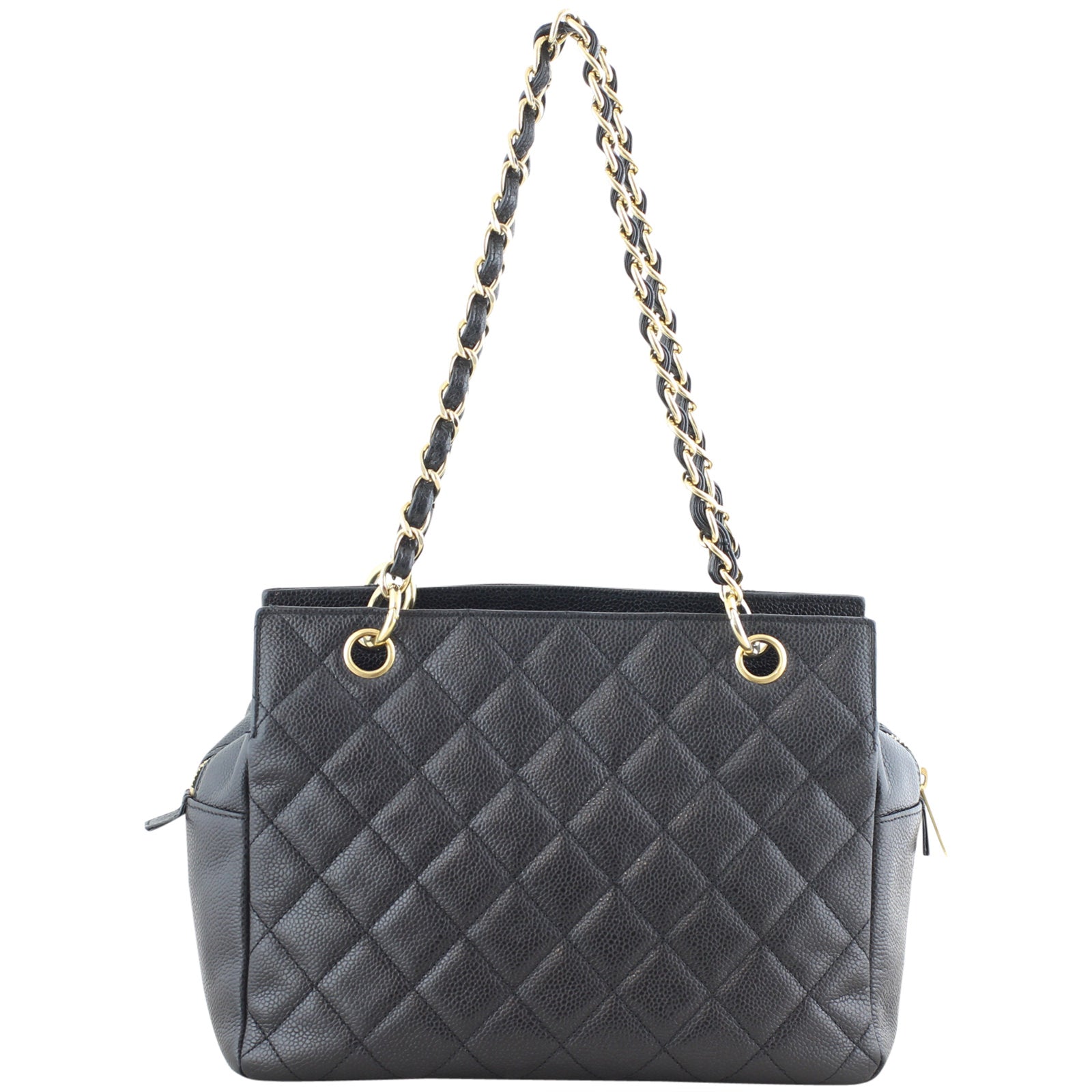 Chanel Petite Timeless Shopping Tote | Gold Hardware
