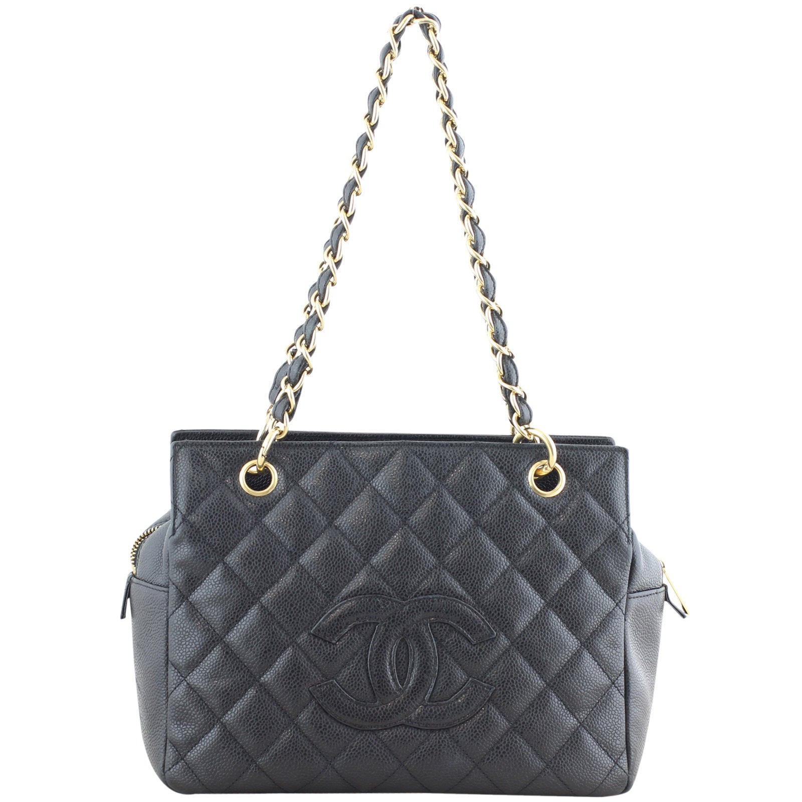 Chanel Petite Timeless Shopping Tote | Gold Hardware