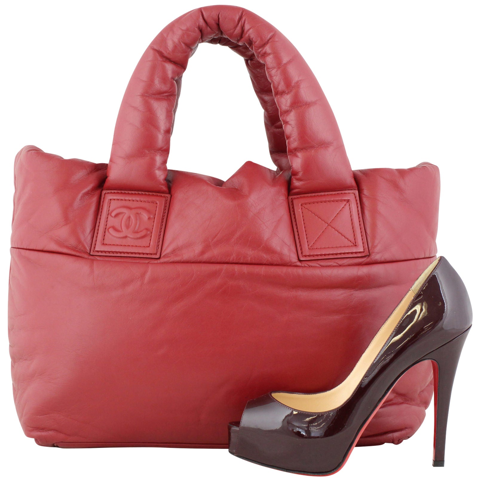 Chanel Coco Cocoon Reversible Tote | Red