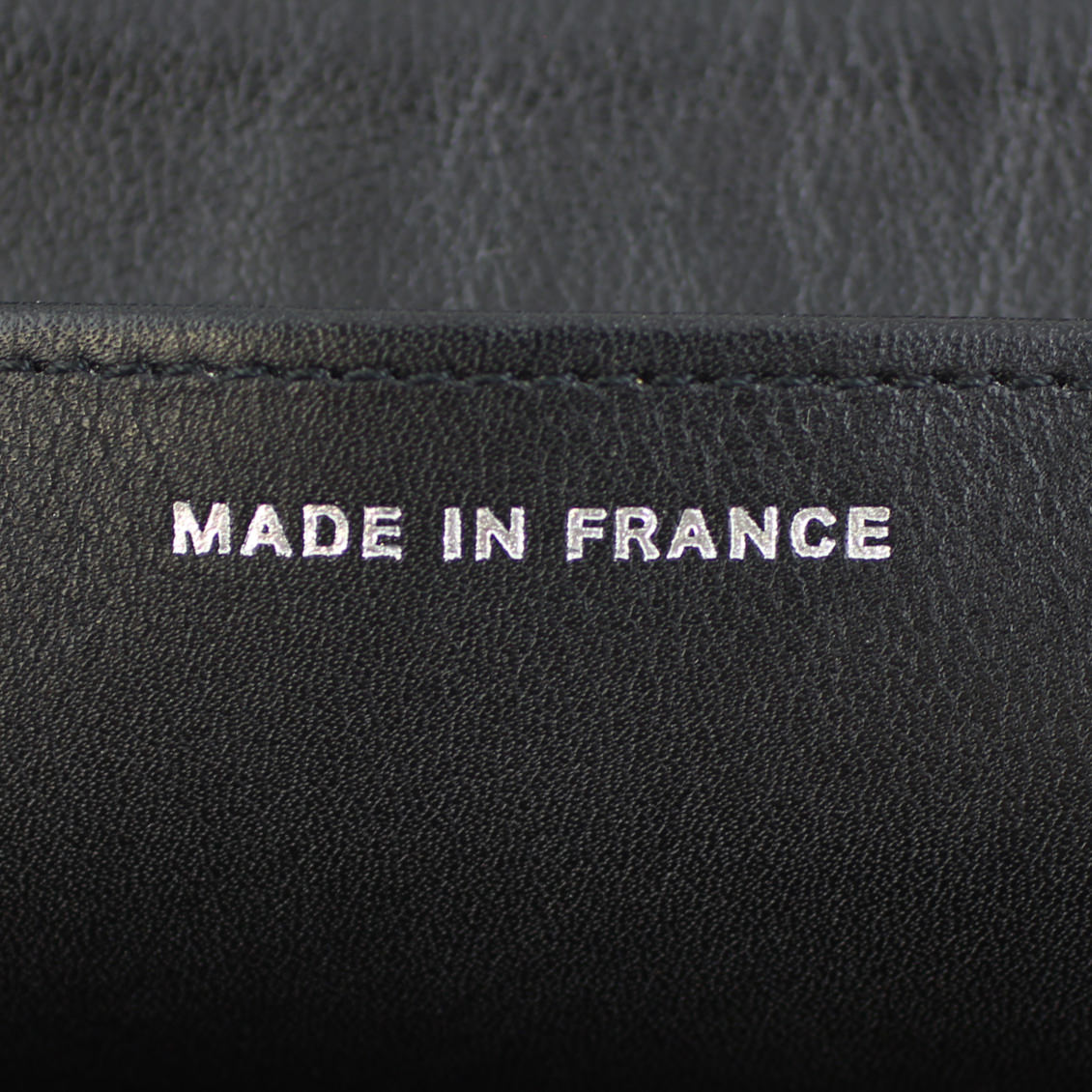Chanel Sevruga Top Zip Wallet