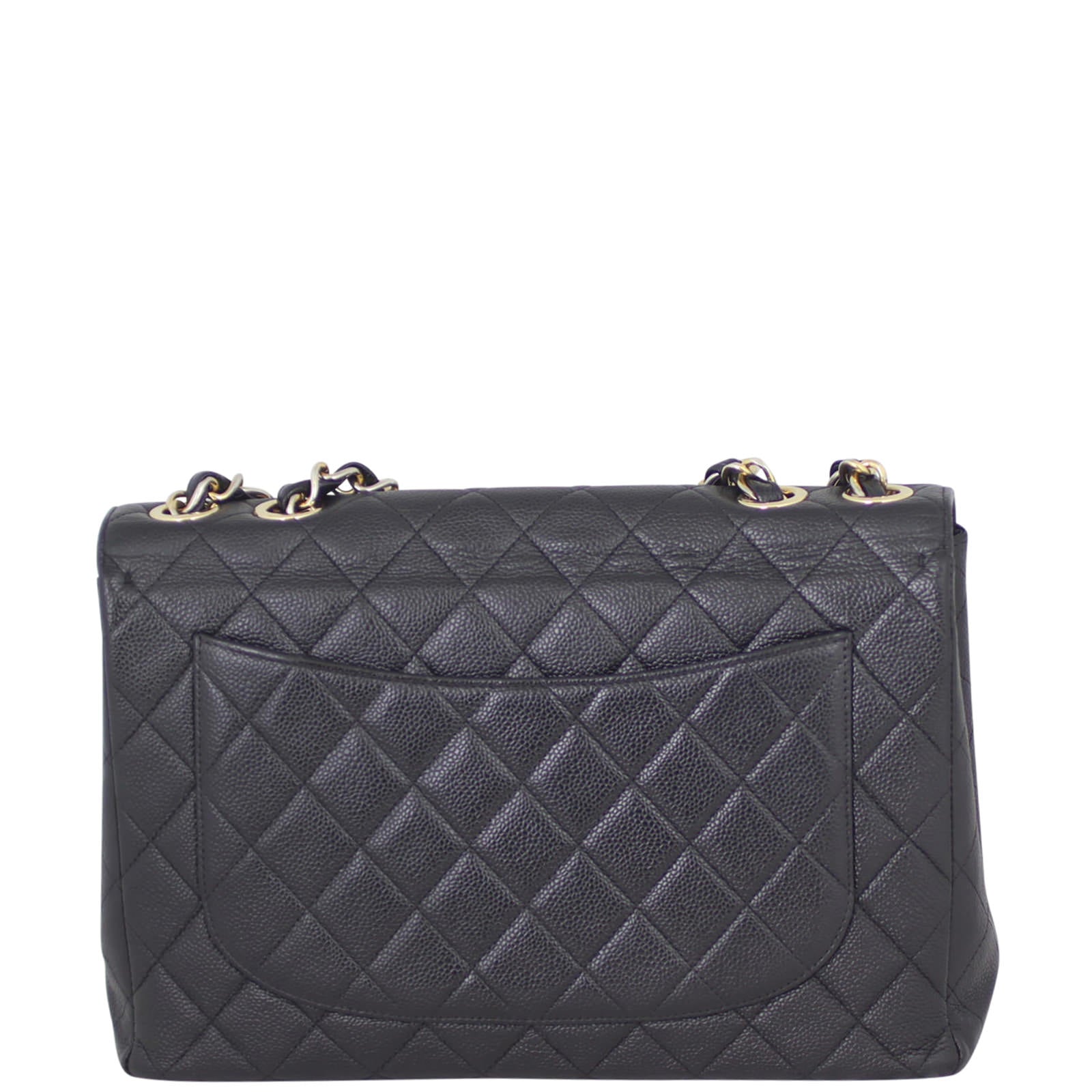 Chanel Single Flap Jumbo | Gold Hardware