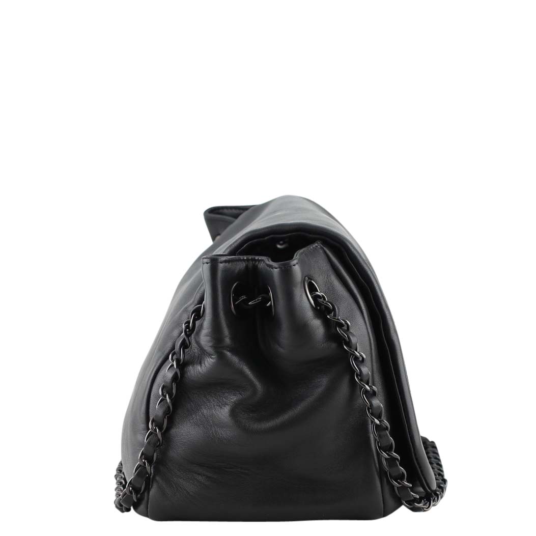 Chanel Studded Accordion Flap Bag
