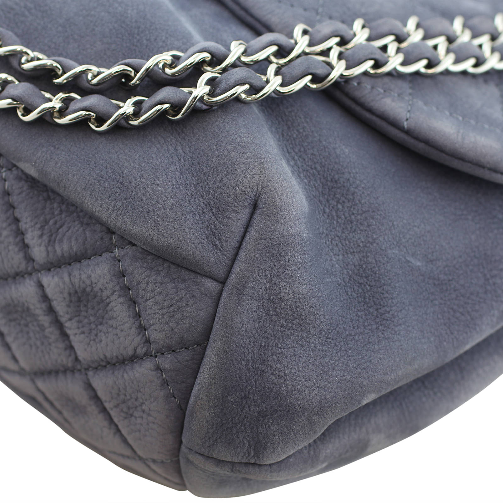 Chanel Suede Flap Bag