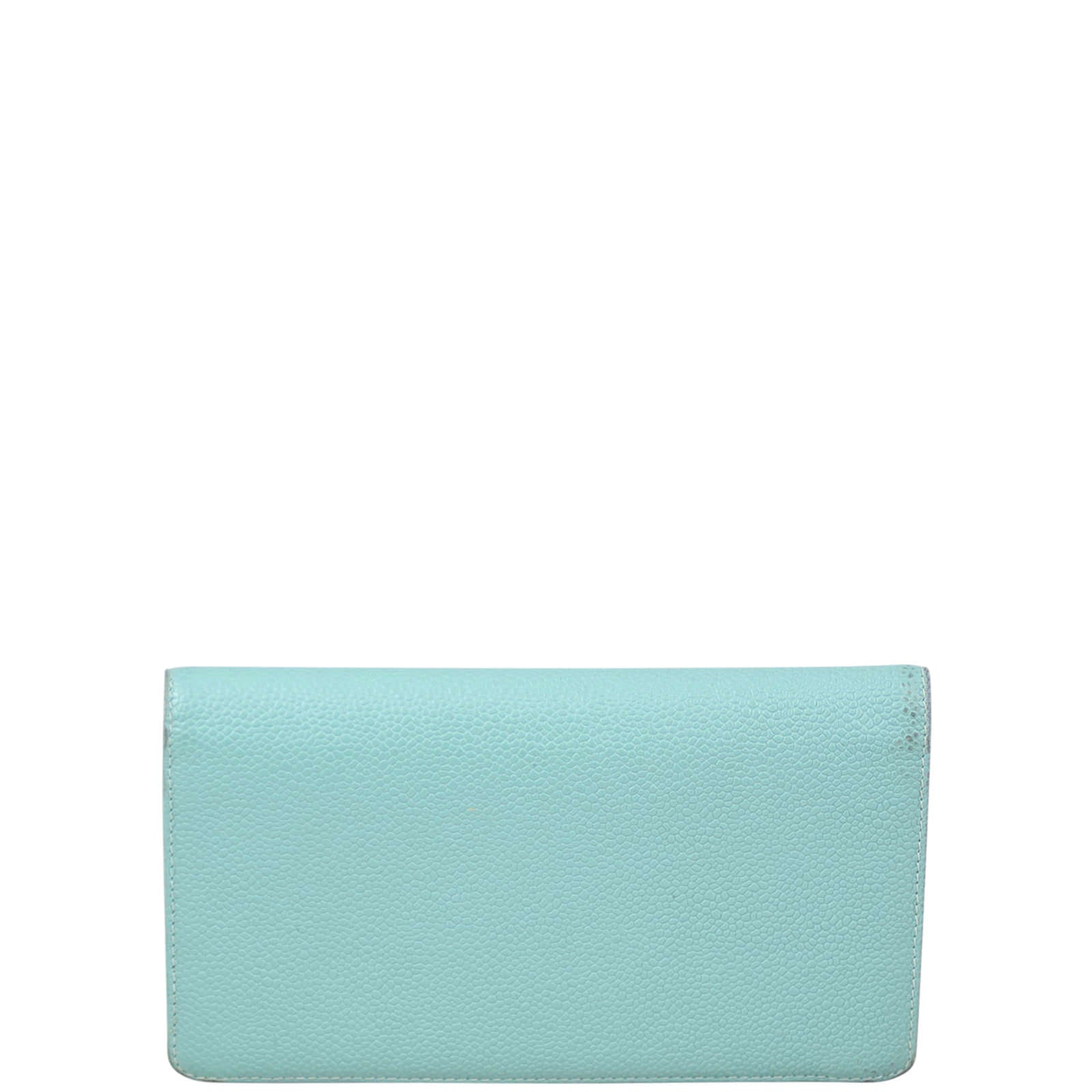 Chanel Timeless Bifold Wallet | Pale Teale