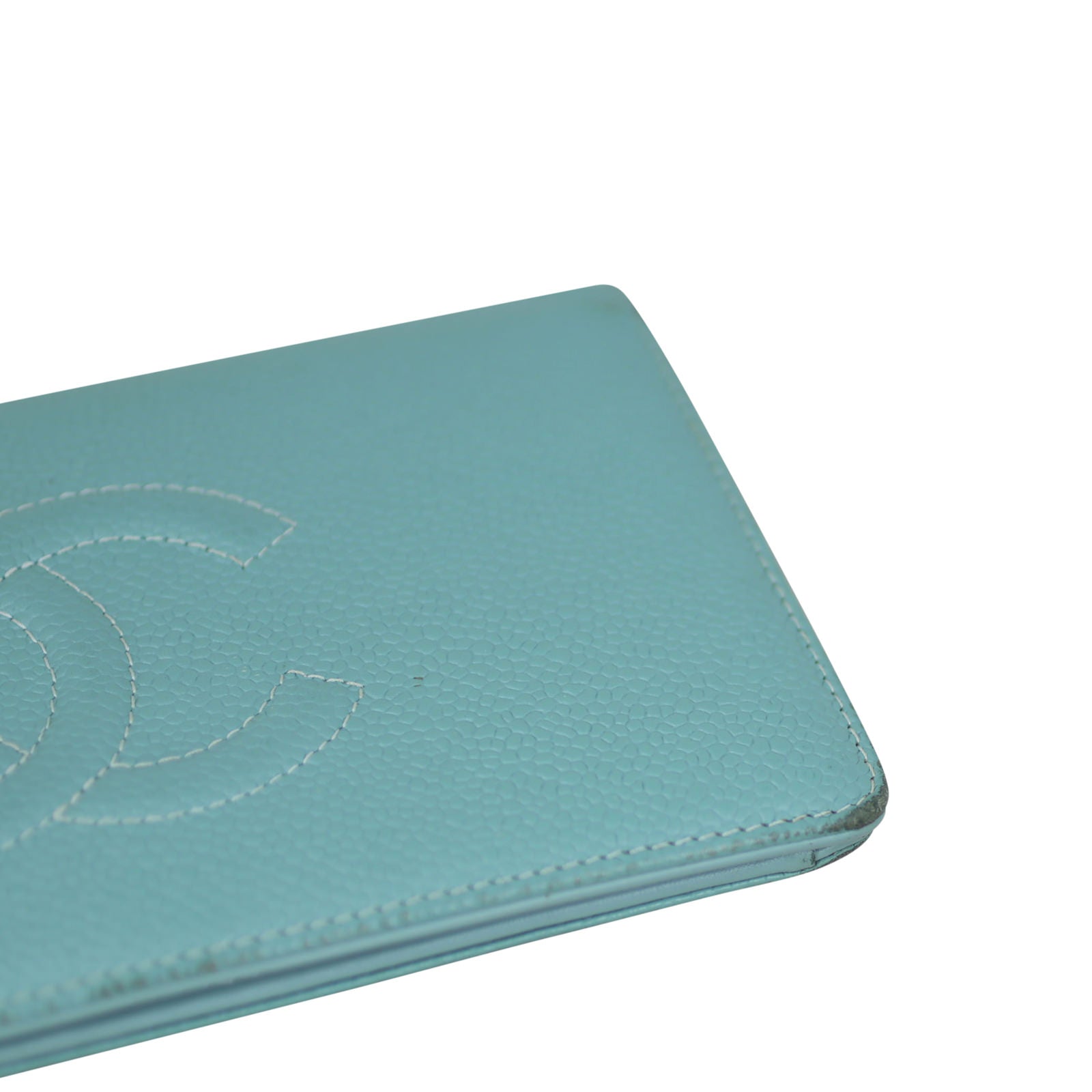 Chanel Timeless Bifold Wallet | Pale Teale