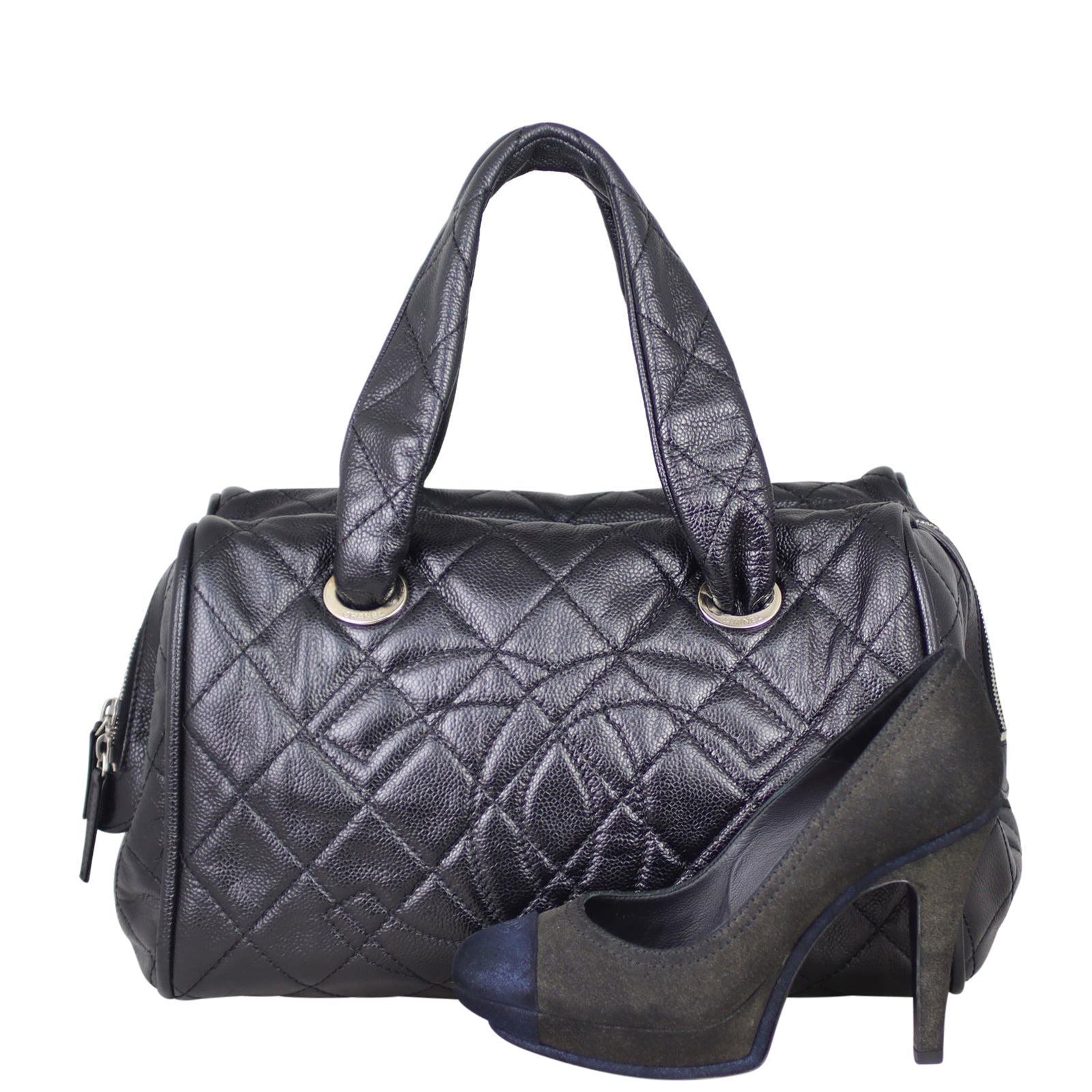 Chanel Timeless Soft Caviar Bowler