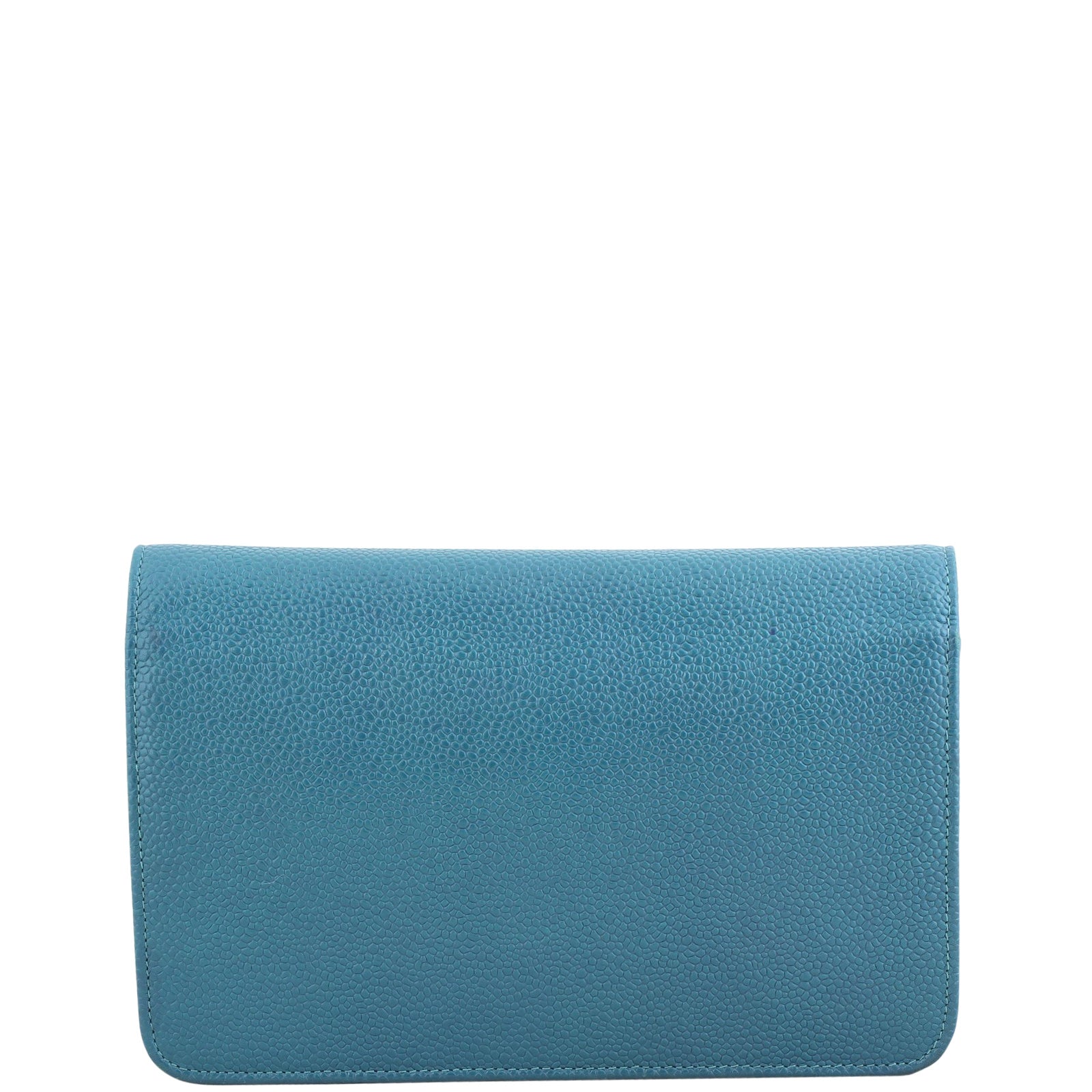 Chanel Timeless Wallet on Chain |  Teal Caviar