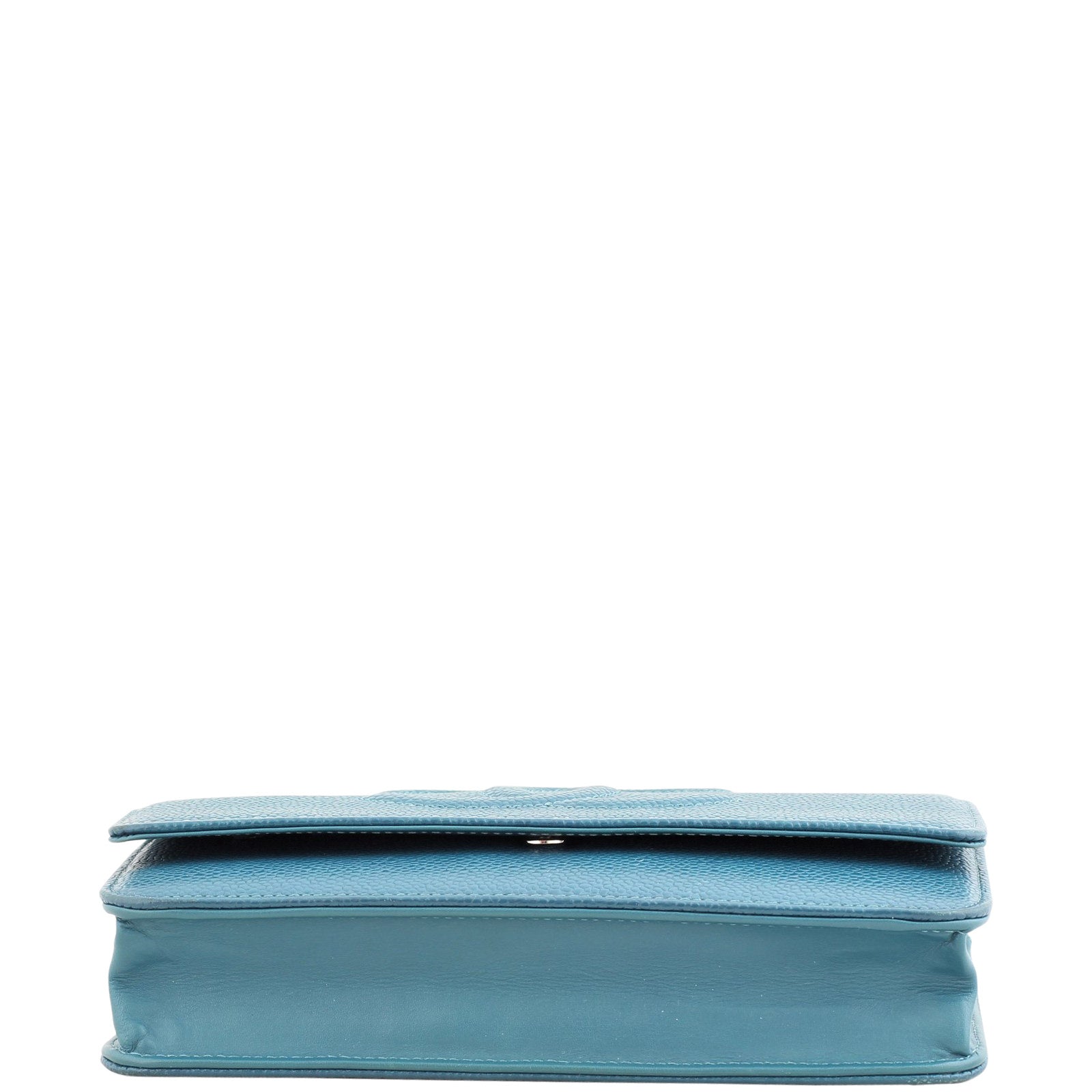 Chanel Timeless Wallet on Chain |  Teal Caviar